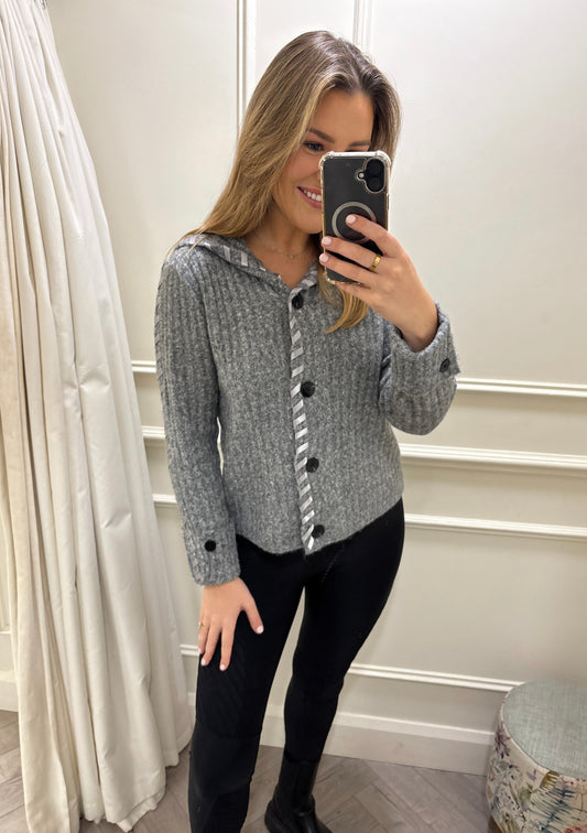 Connie Knit Dark Grey