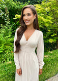 Oria Dress Beige