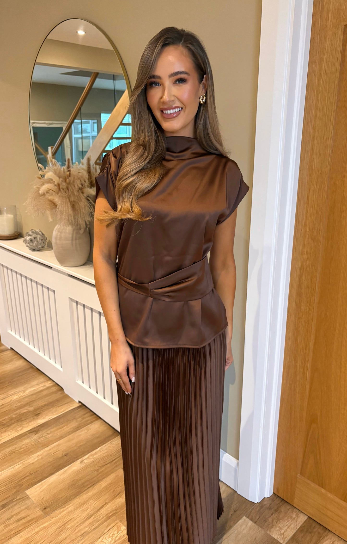 Eloria Two Piece Brown