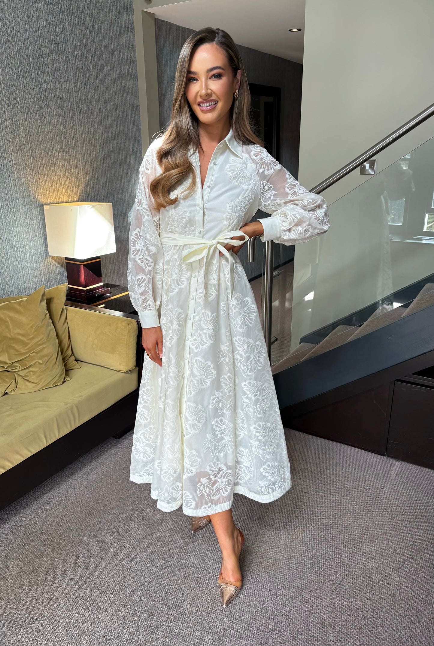 Kira Dress White