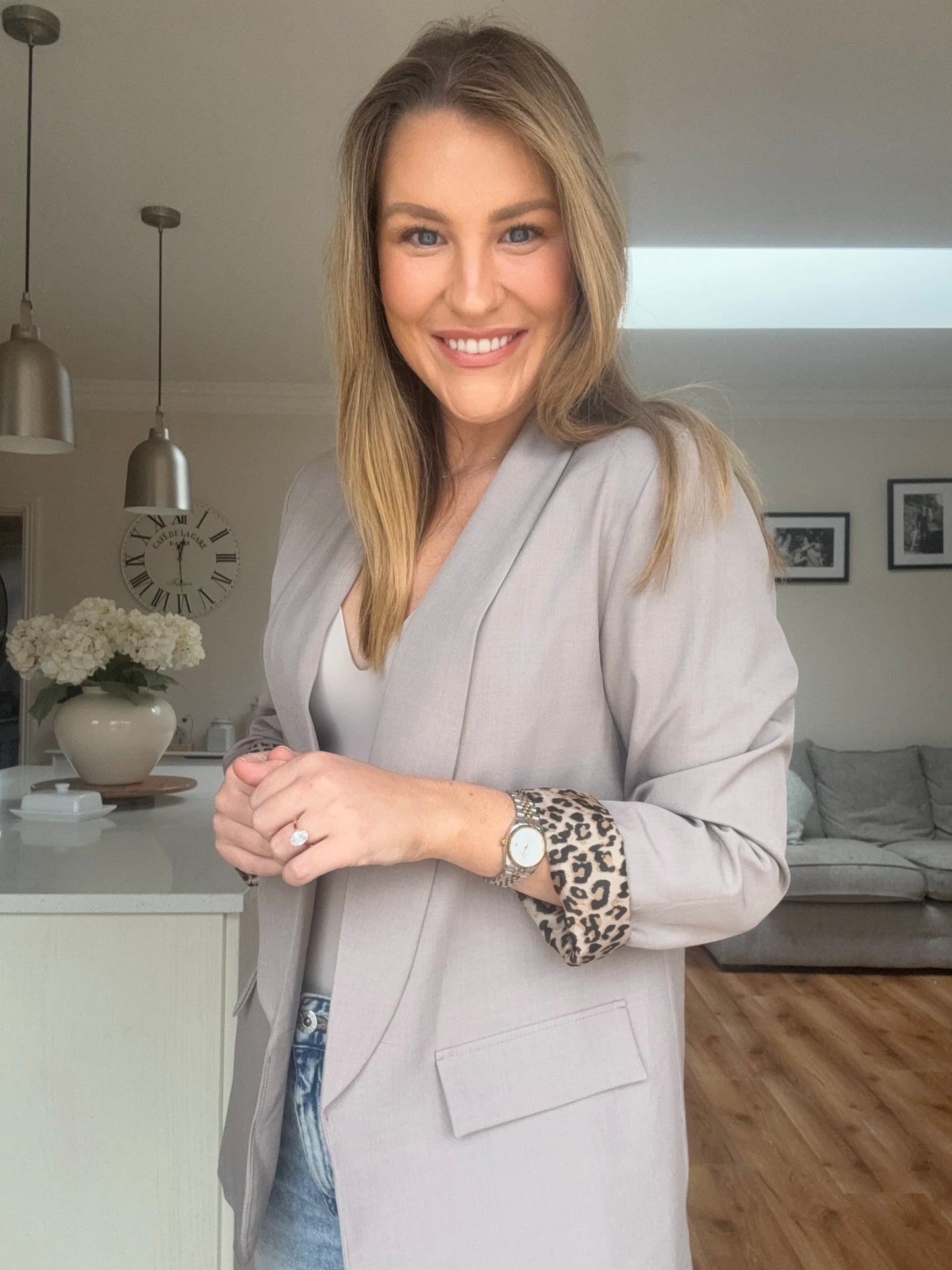 Polly Blazer Beige