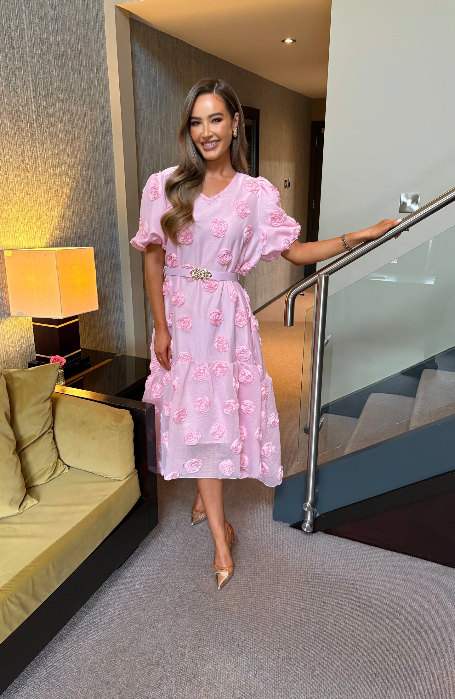 Flori Dress Pink