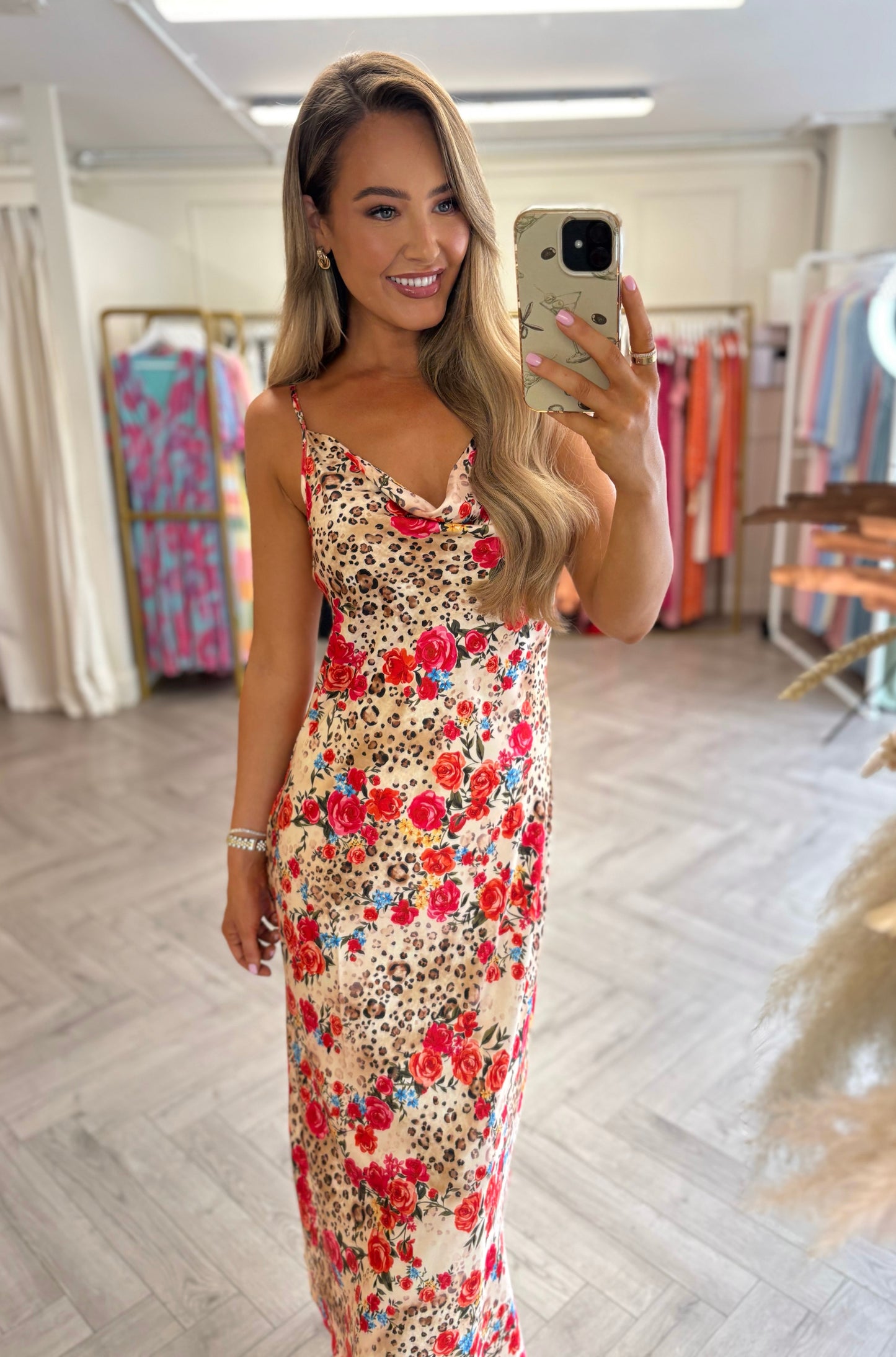 Rosa Dress Red
