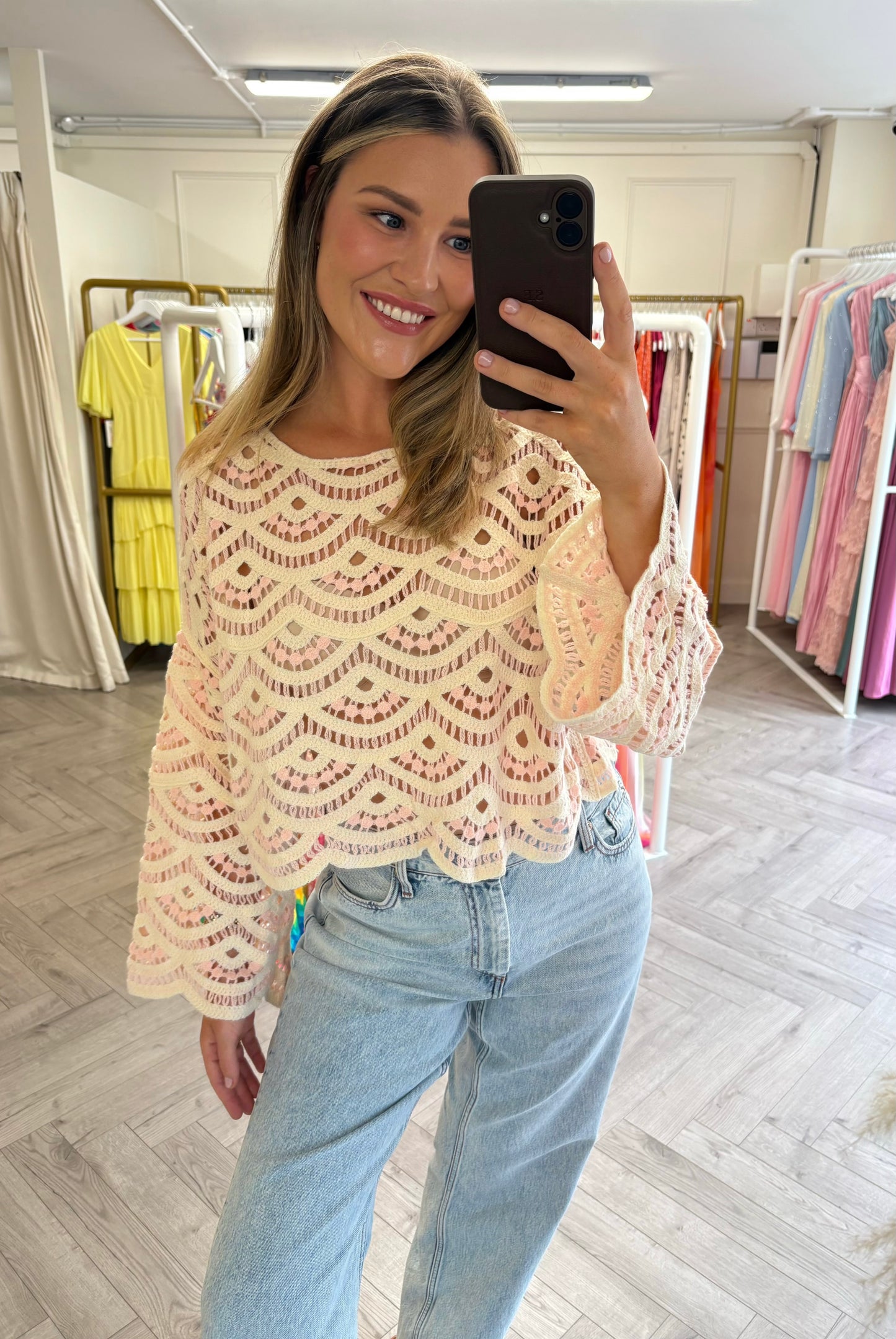 Amelia Top Pink