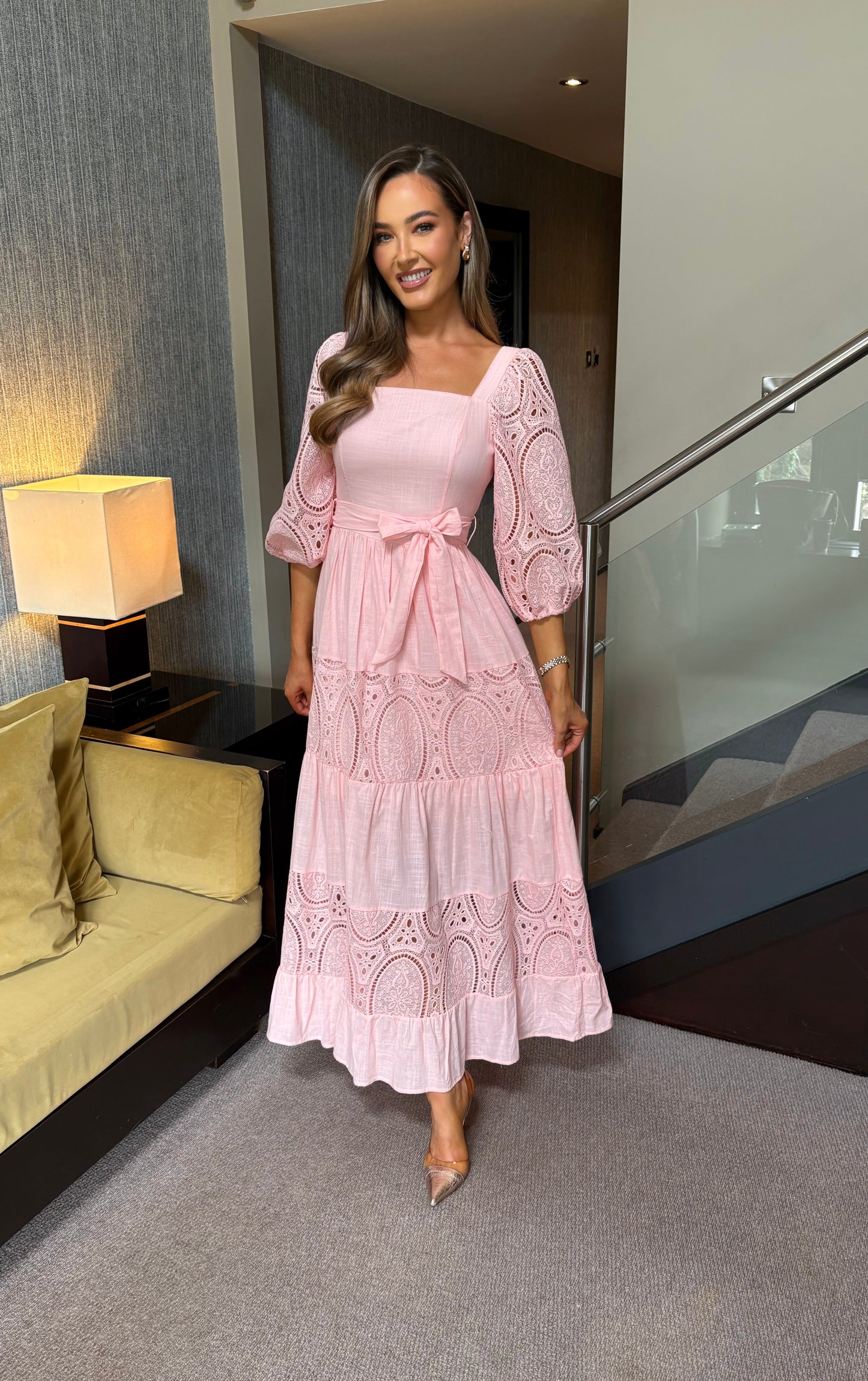 Nadia Dress Pink