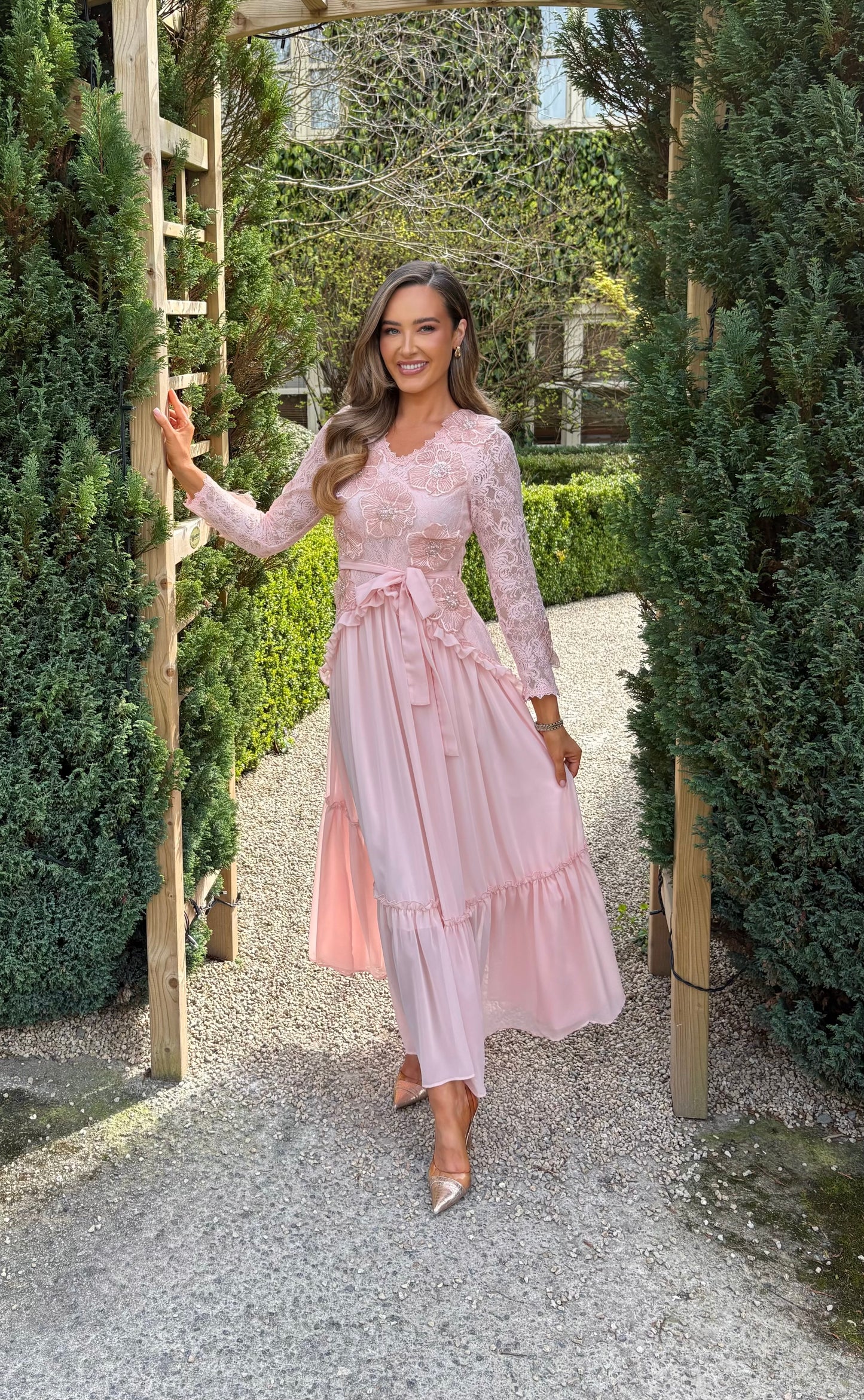 Magnolia Dress Pink