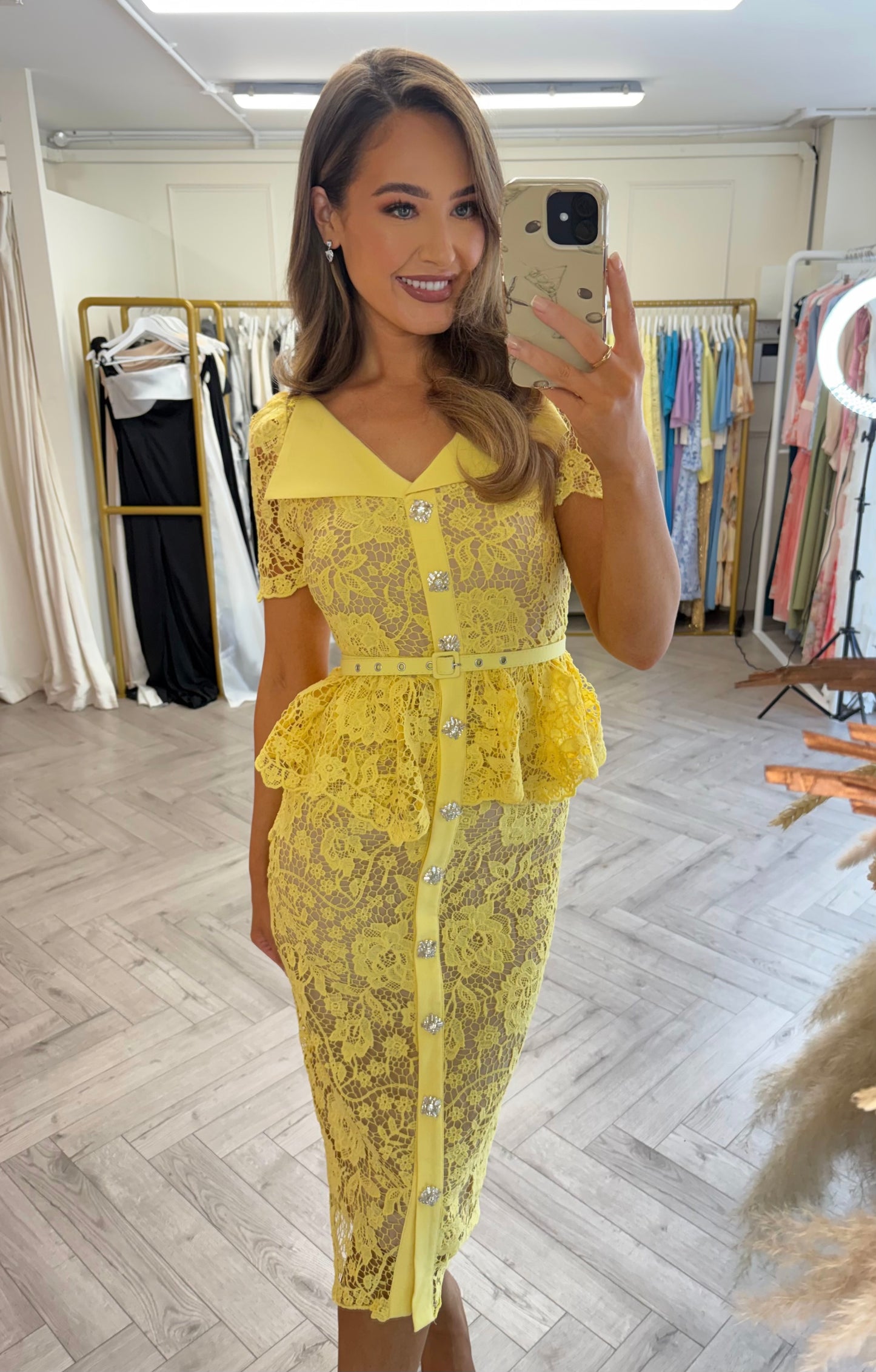 Bronwyn Dress Yellow