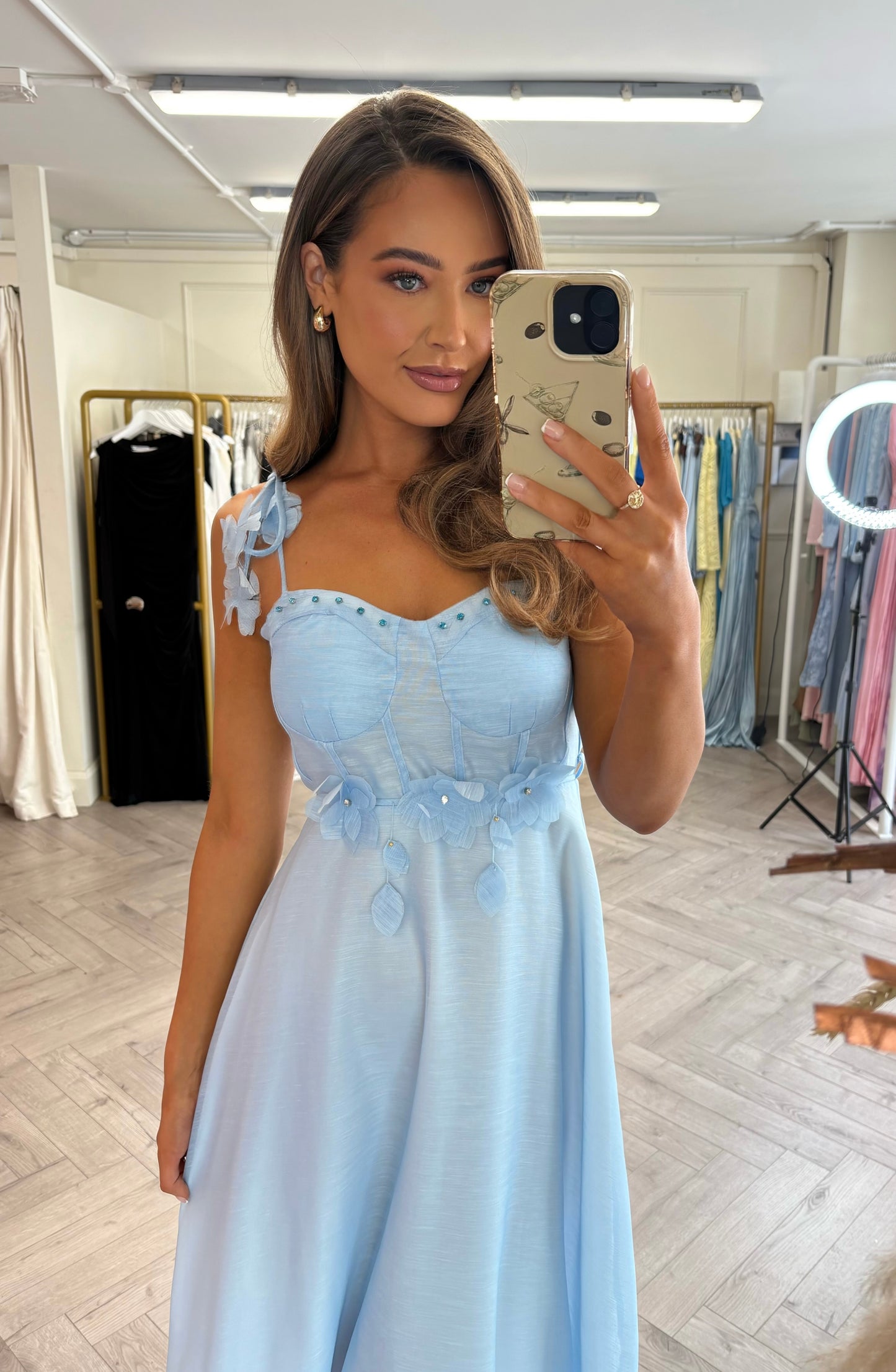 Georgie Dress Blue