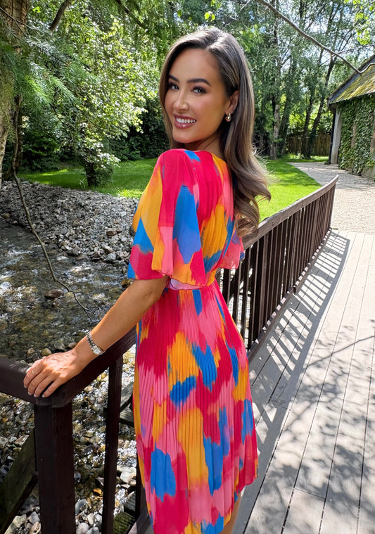 Mila Dress Red