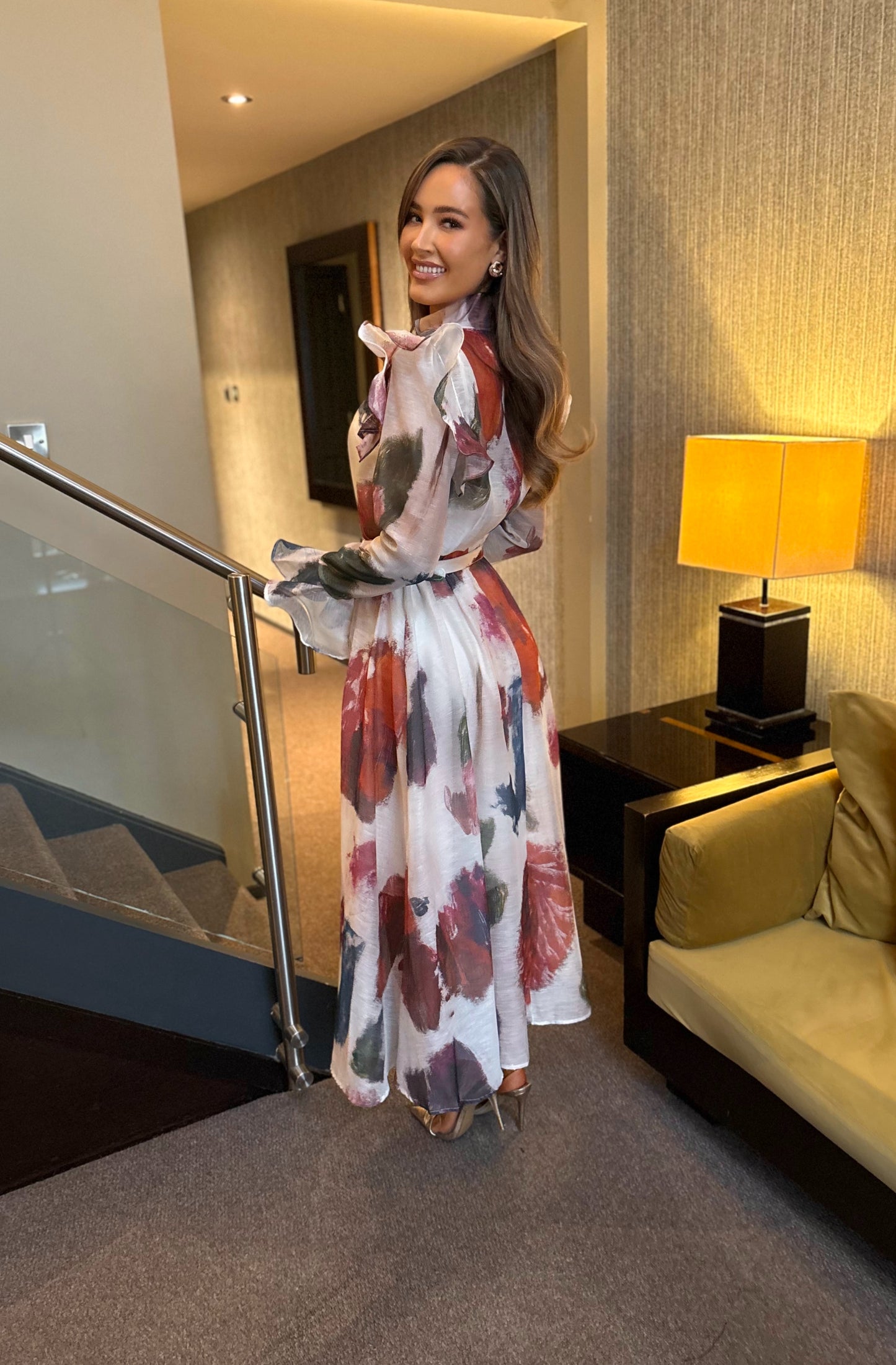 Cairo Dress Red