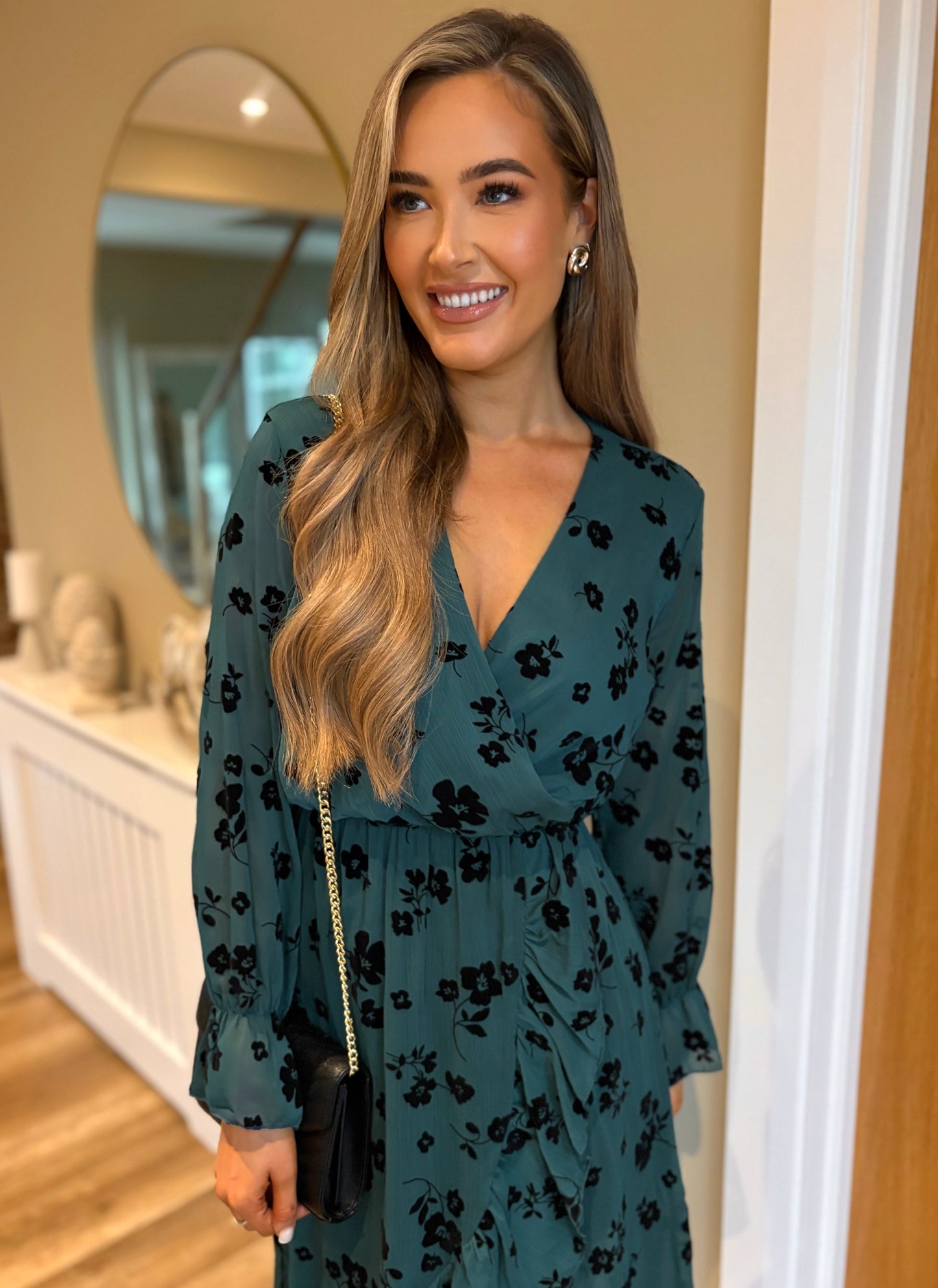 Gracie Dress Green