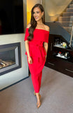 Tara Dress Red