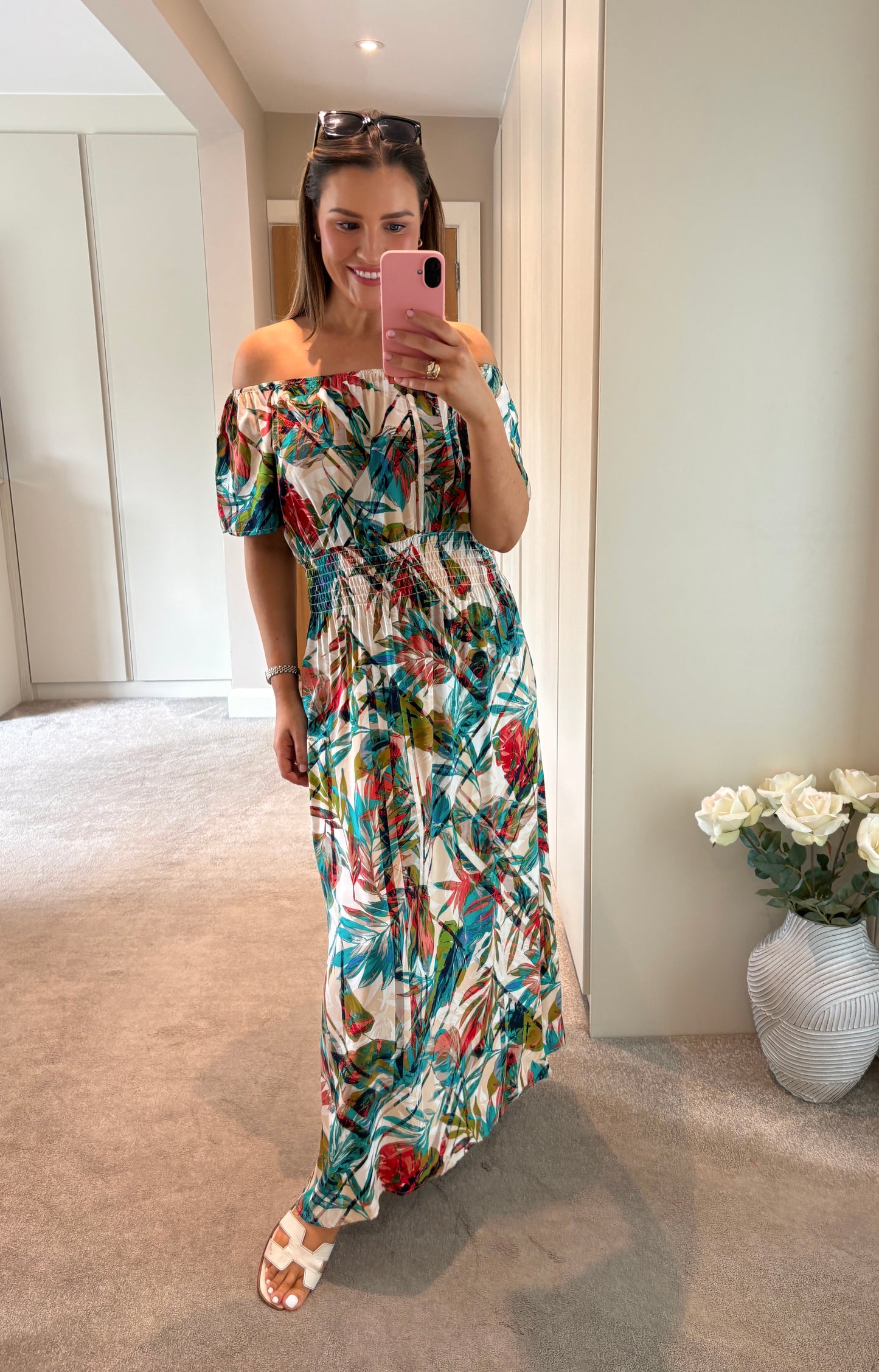 Leemara Dress Red