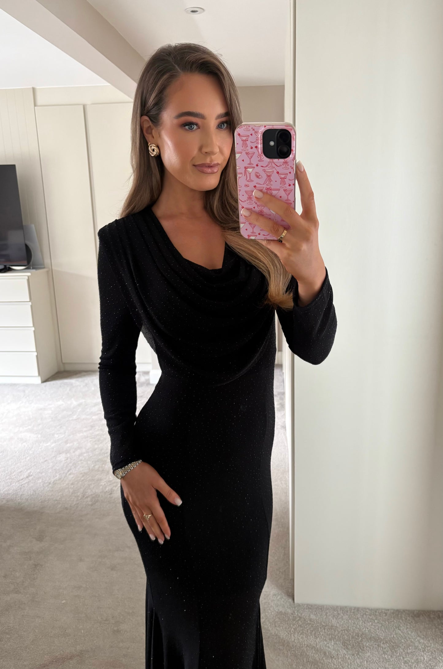 Sophia Dress Black