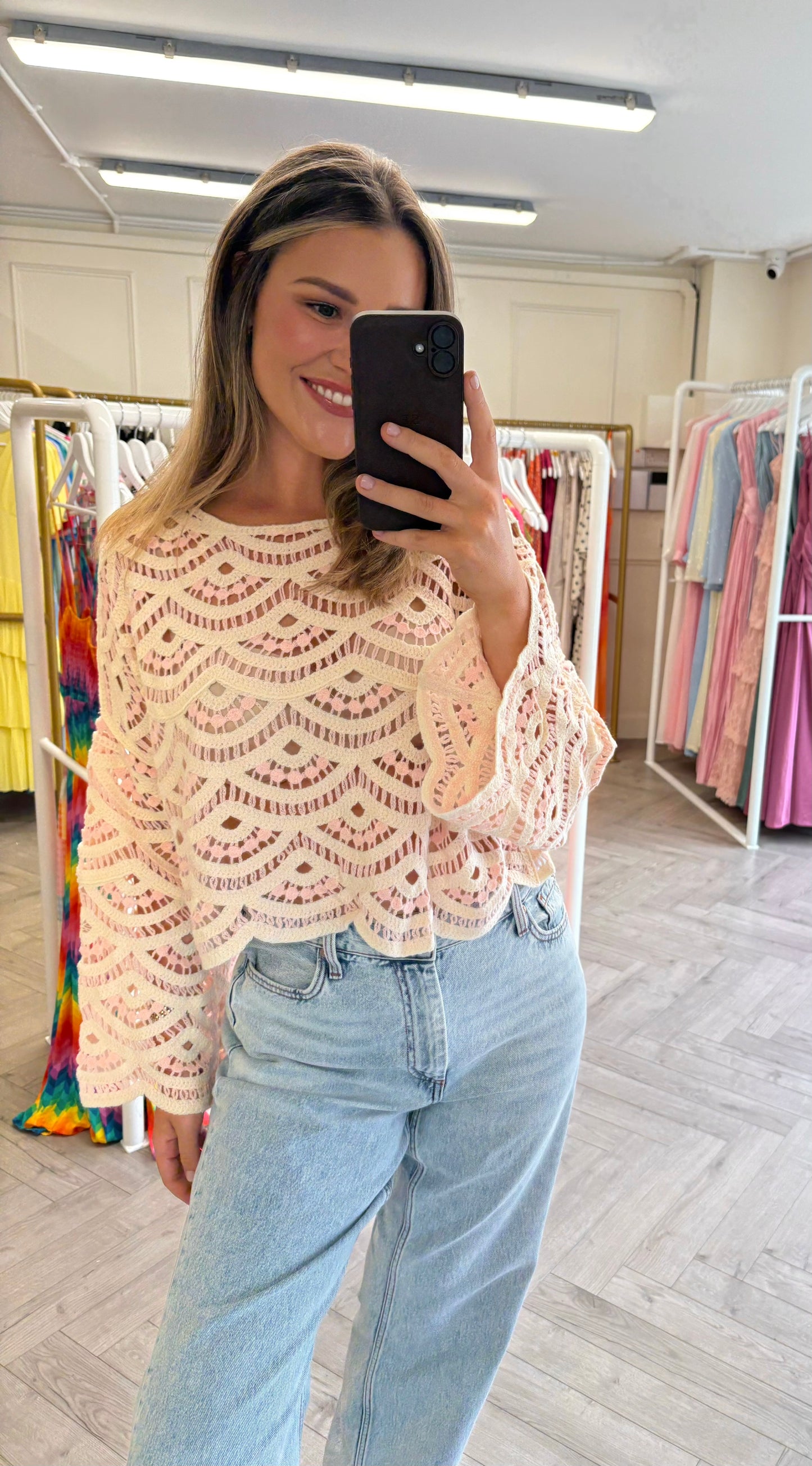 Amelia Top Pink