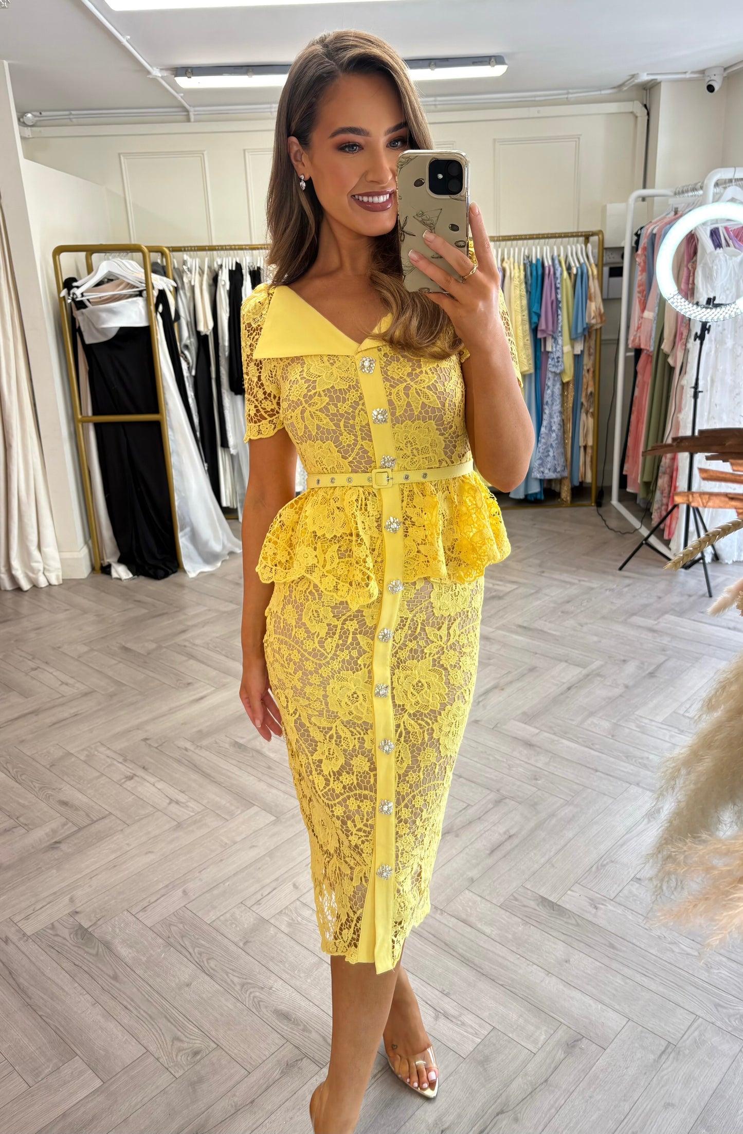 Bronwyn Dress Yellow