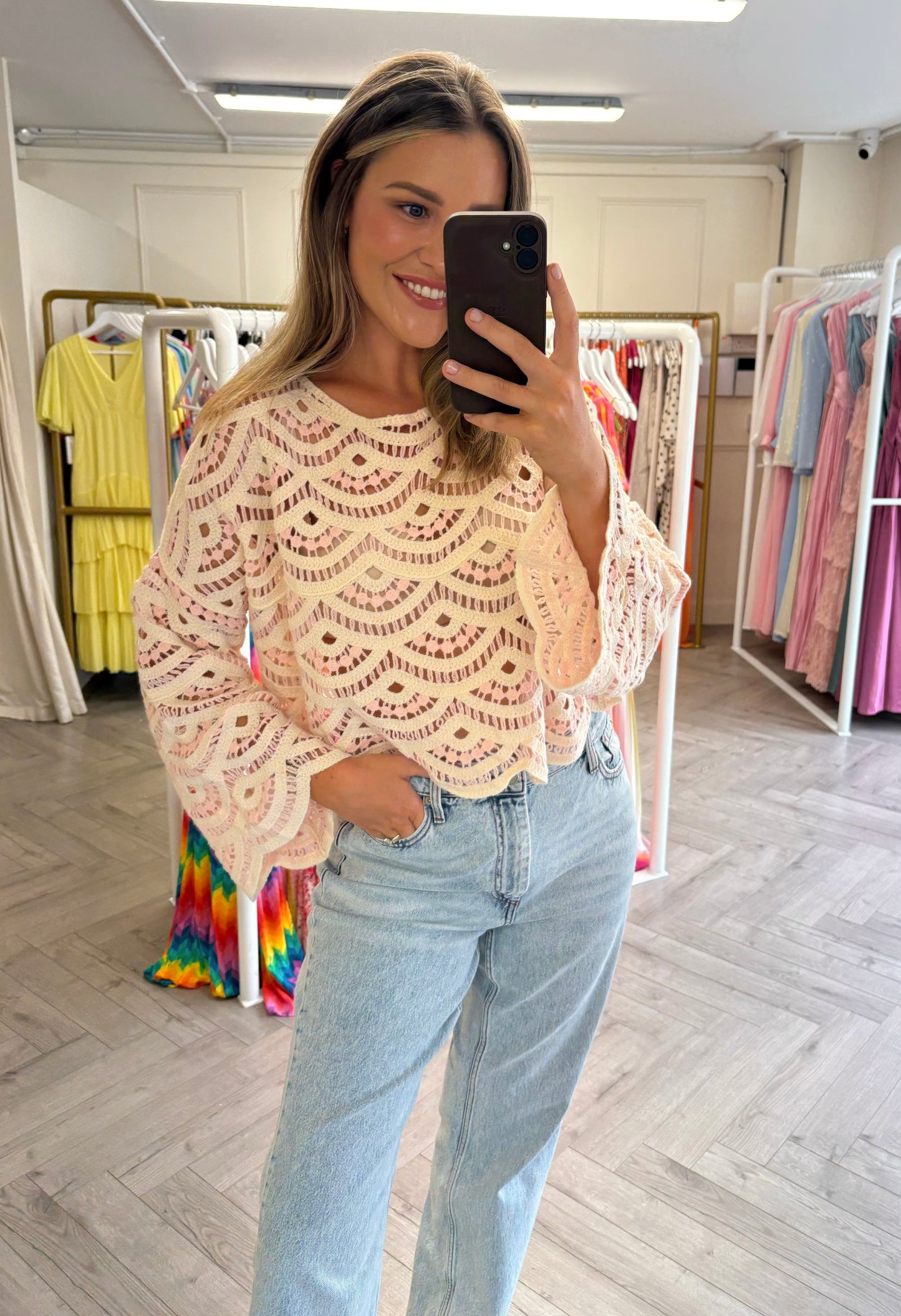 Amelia Top Pink