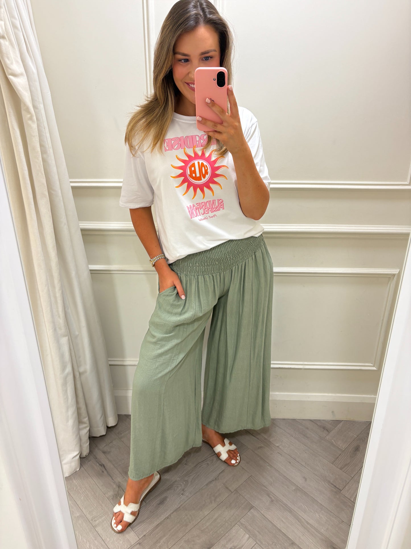 Donna Trousers Khaki