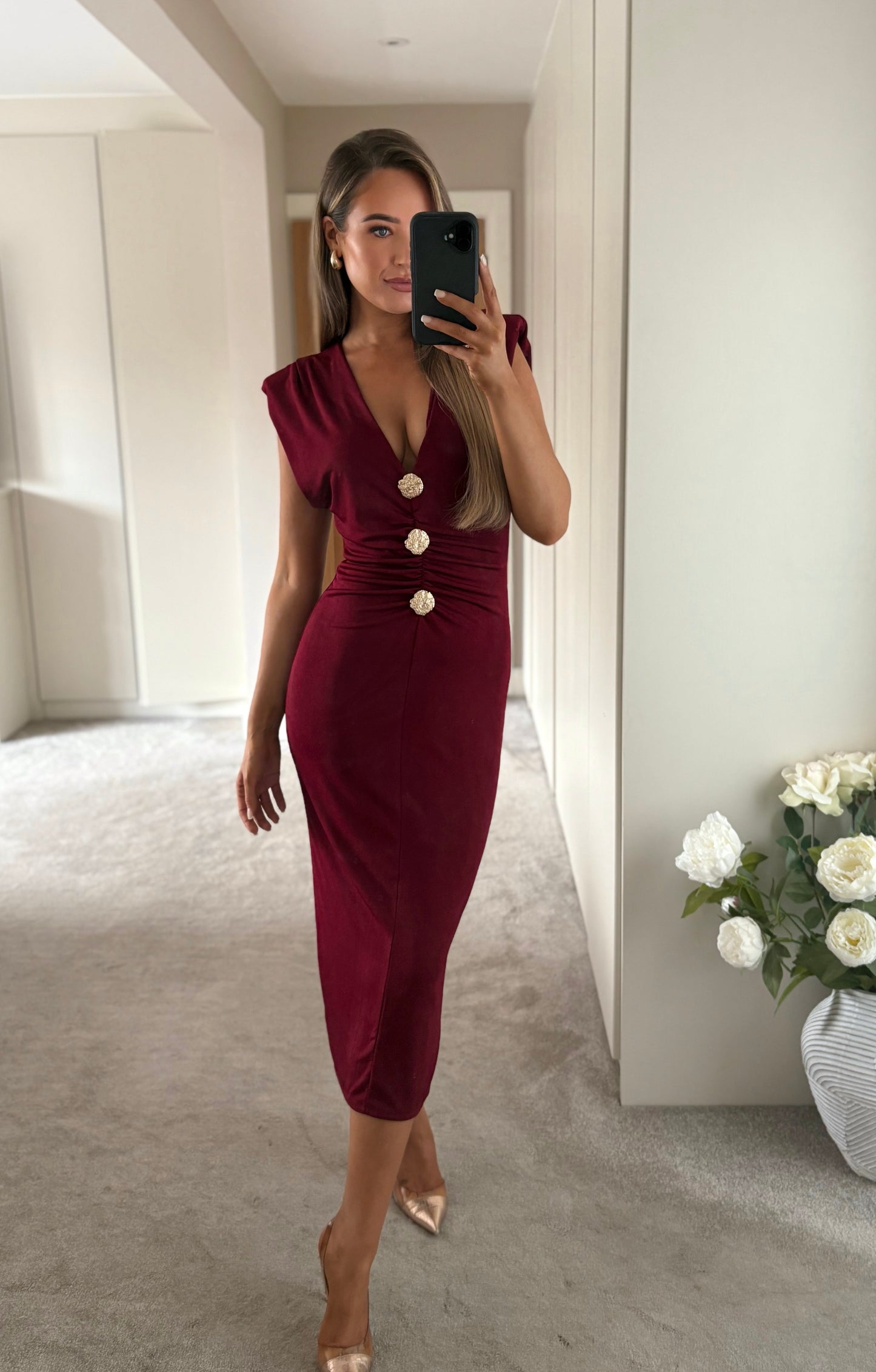 Harlyn Dress Red