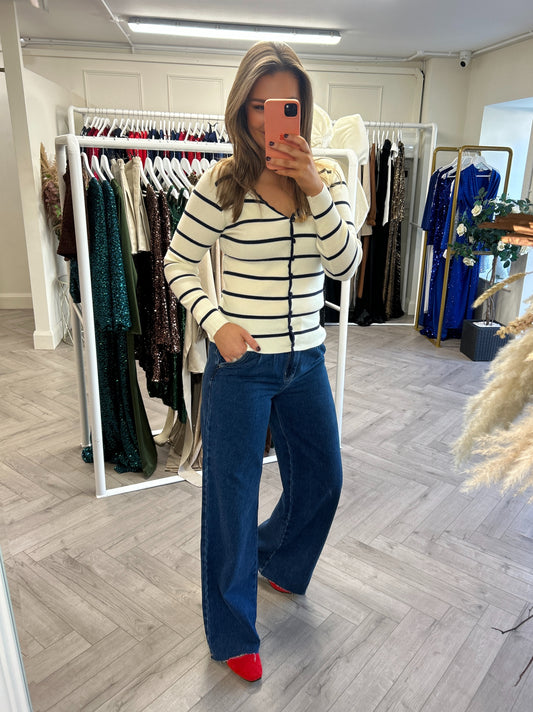 Jordan Boyfriend Jean Dark Wash