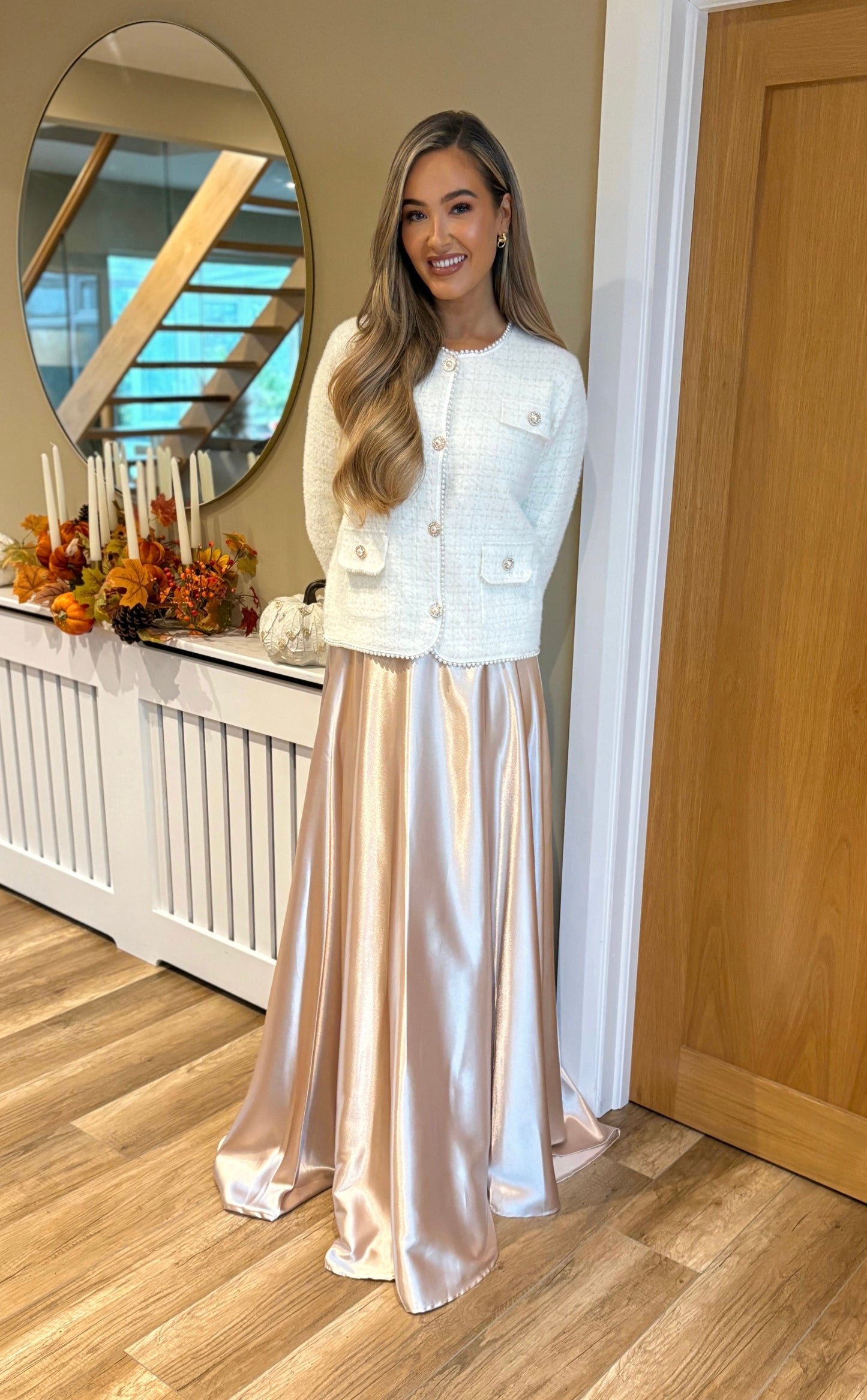 Tulia Skirt Champagne