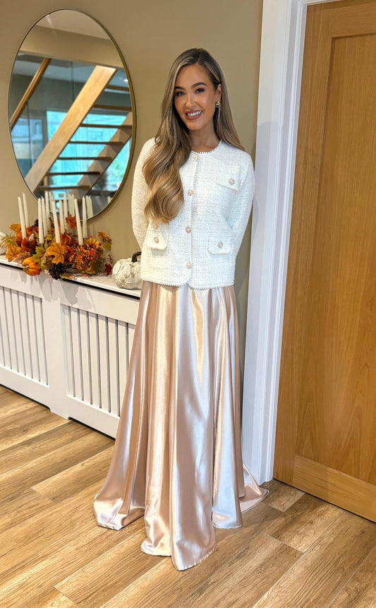 Tulia Skirt Champagne