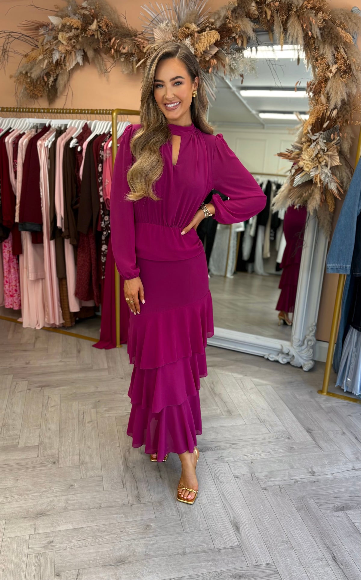 Kadie Dress Plum