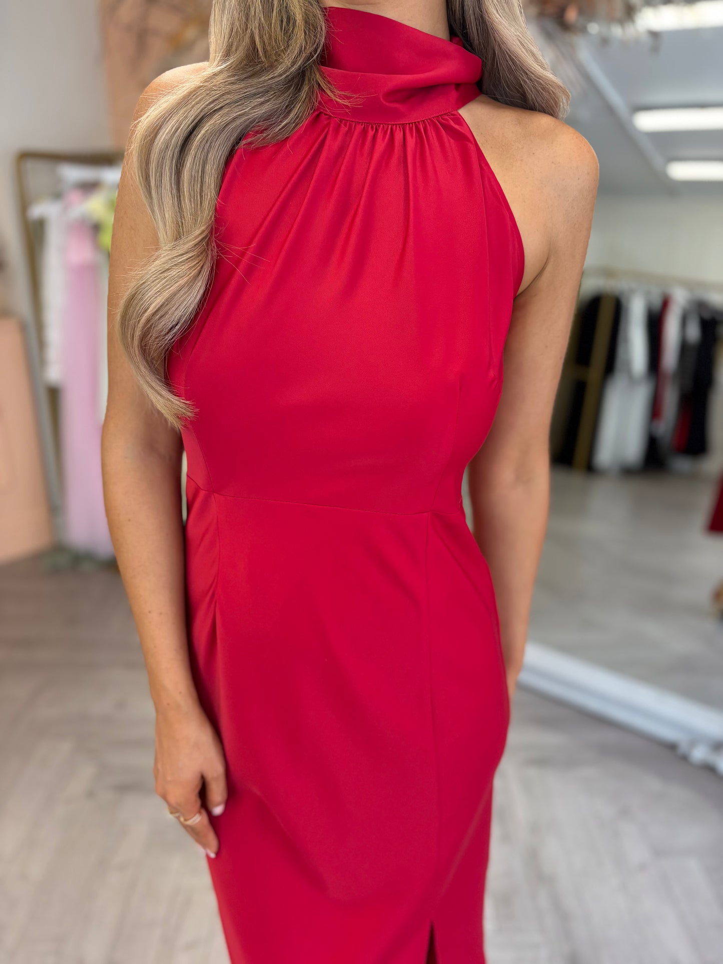 Gianna Dress Red