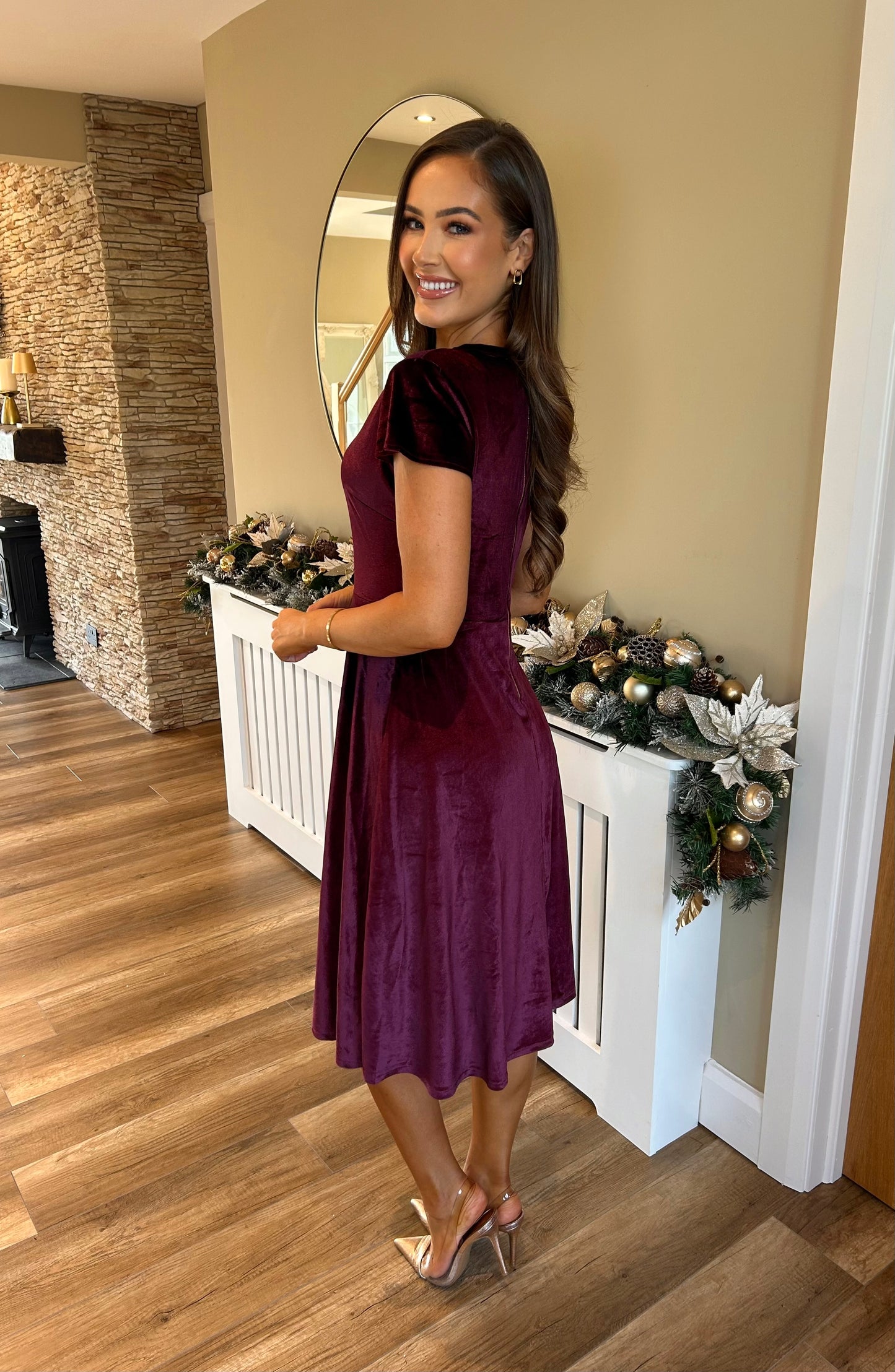 Mariah Velvet Dress