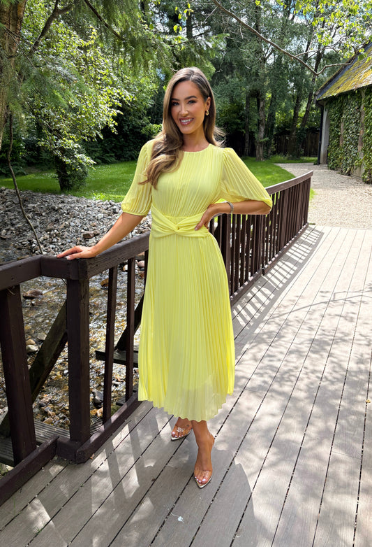Emaria Dress Lemon