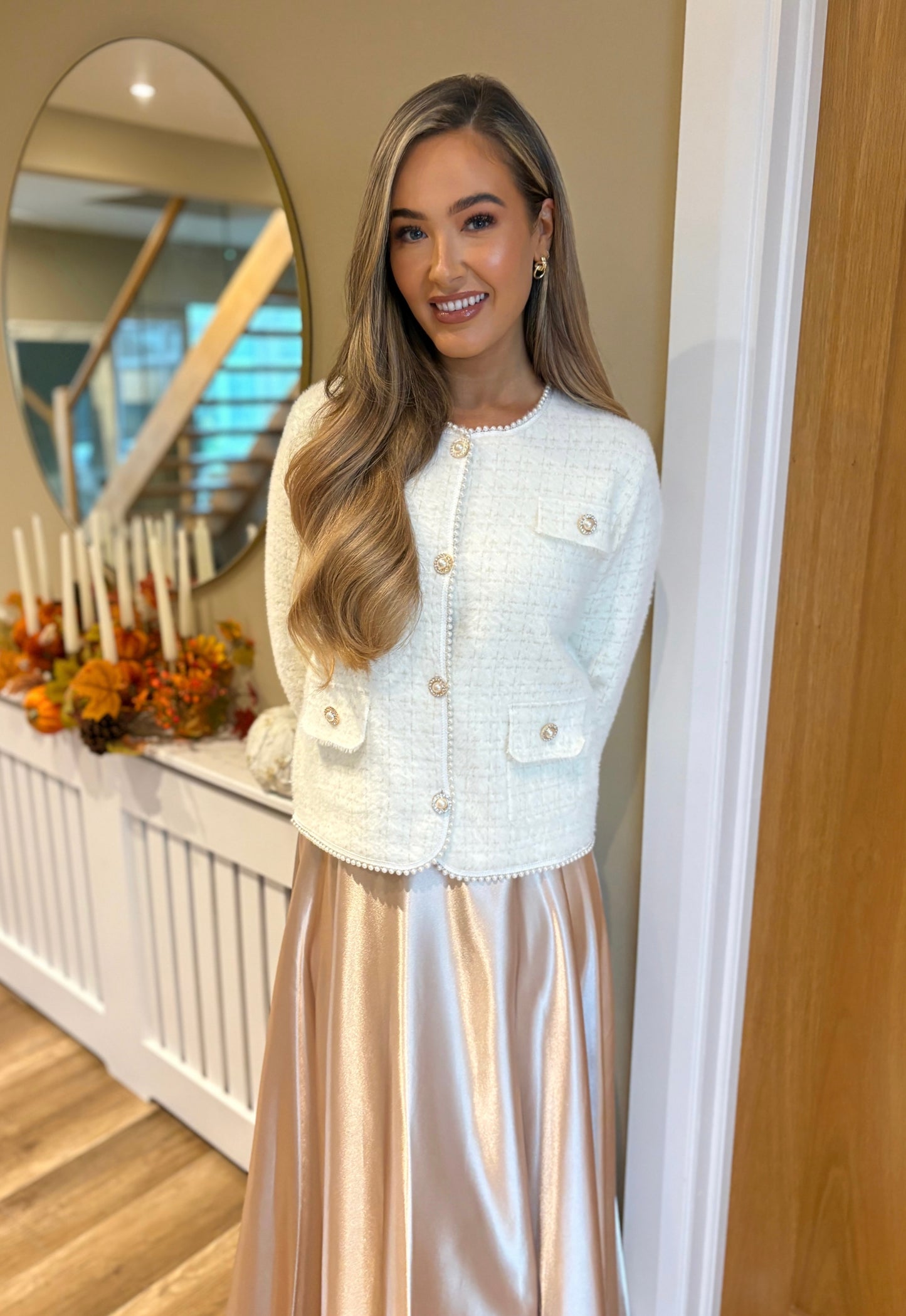 Tulia Skirt Champagne