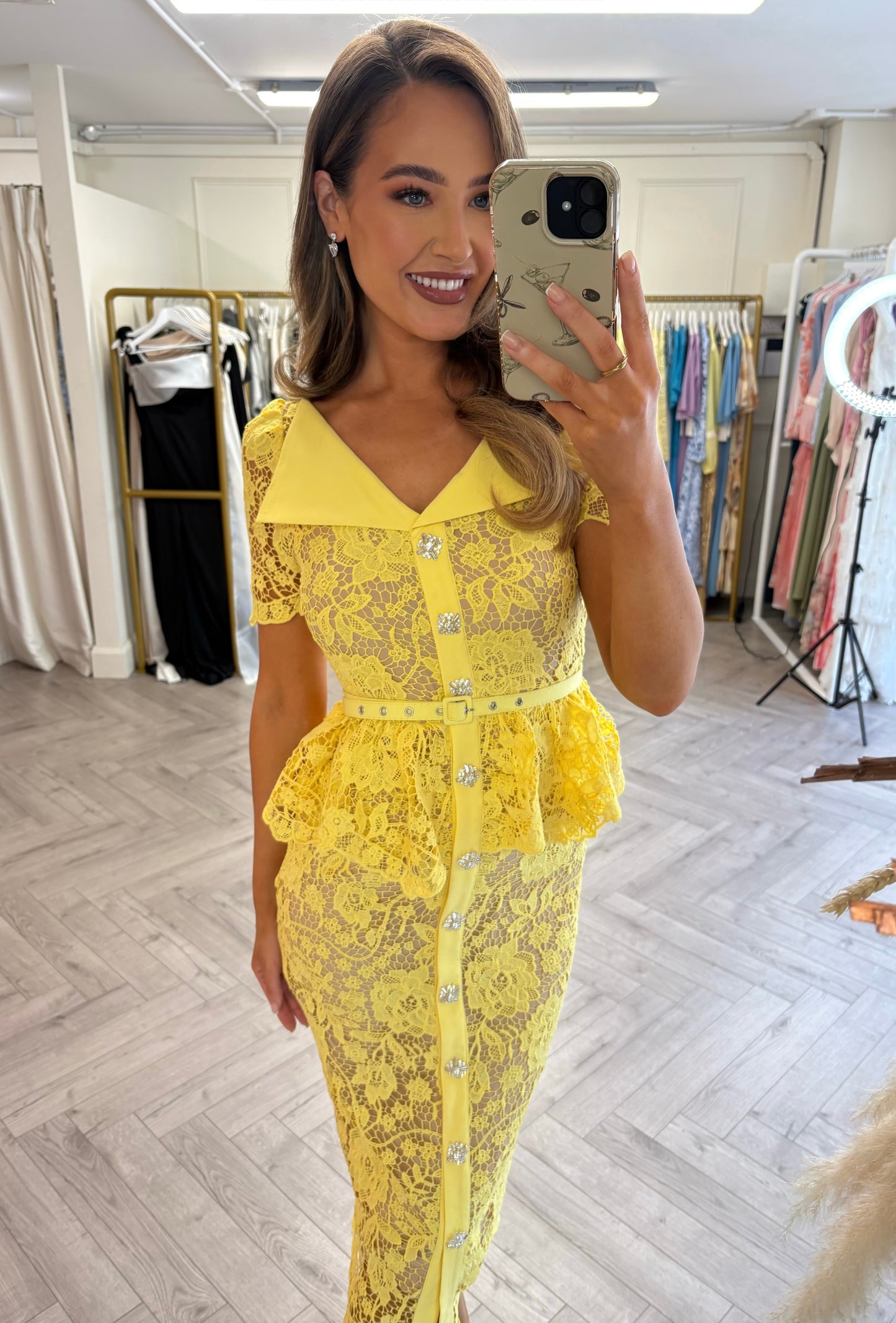 Bronwyn Dress Yellow
