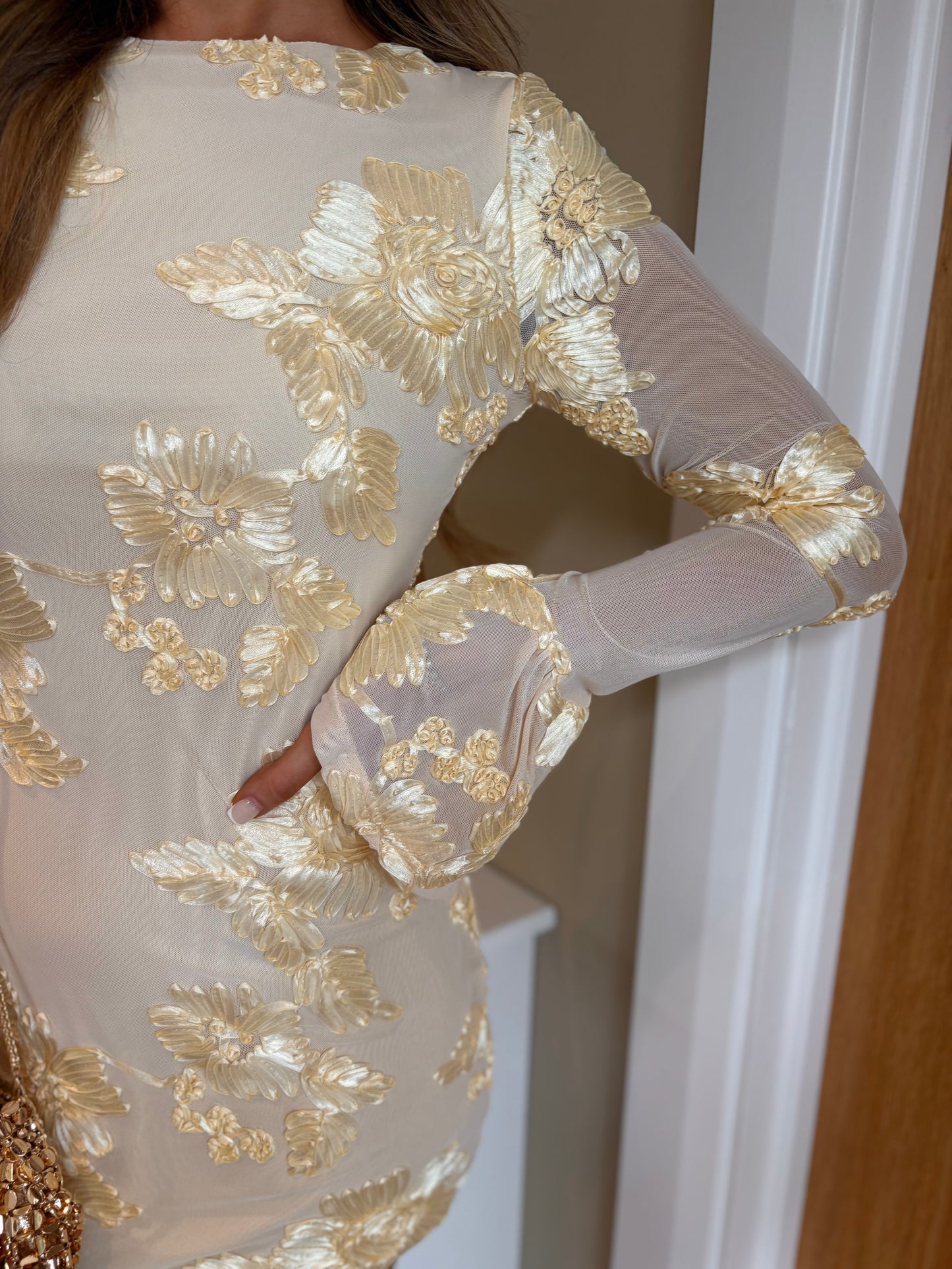 Cairo Dress Buttermilk