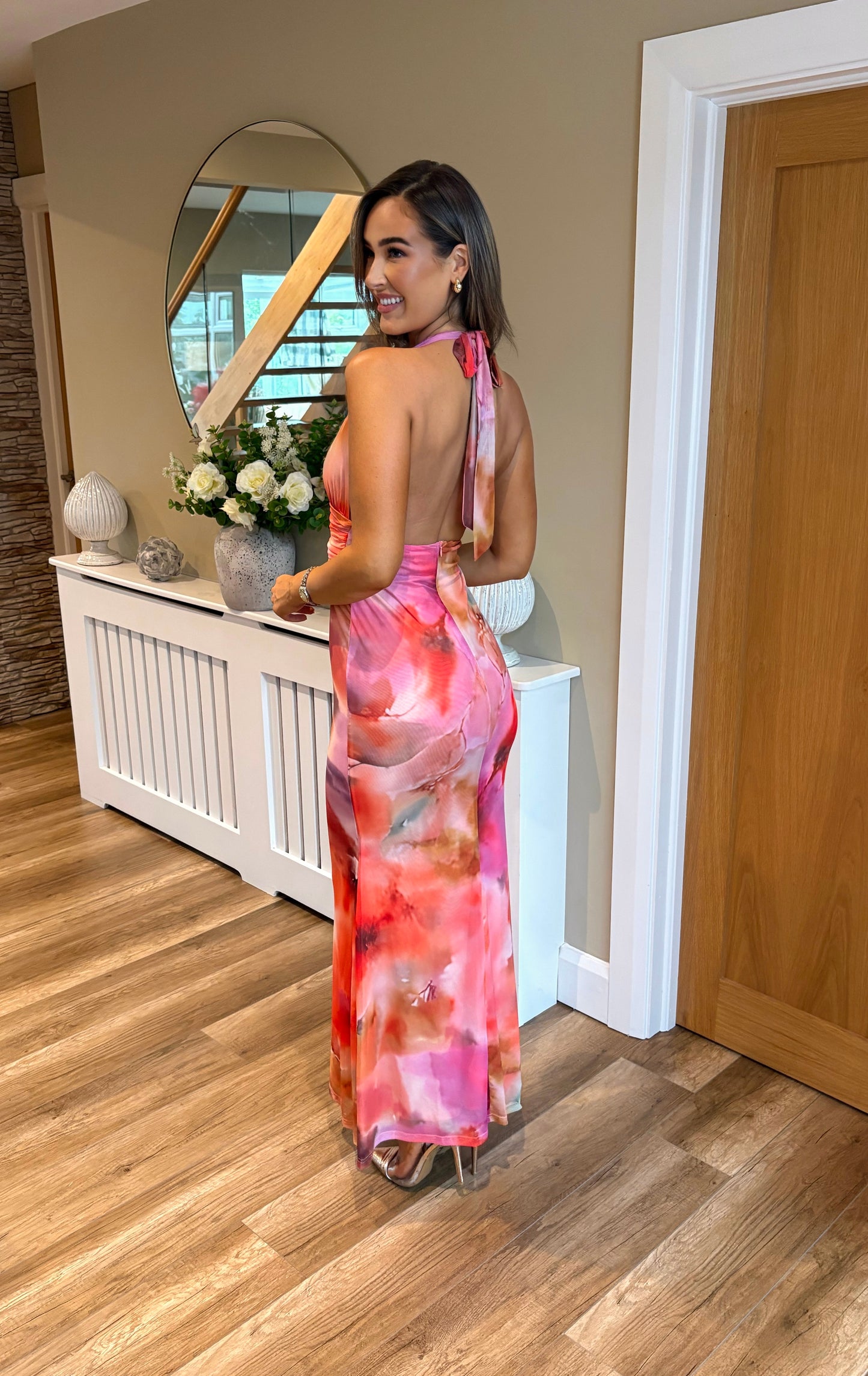 Athena Dress Pink