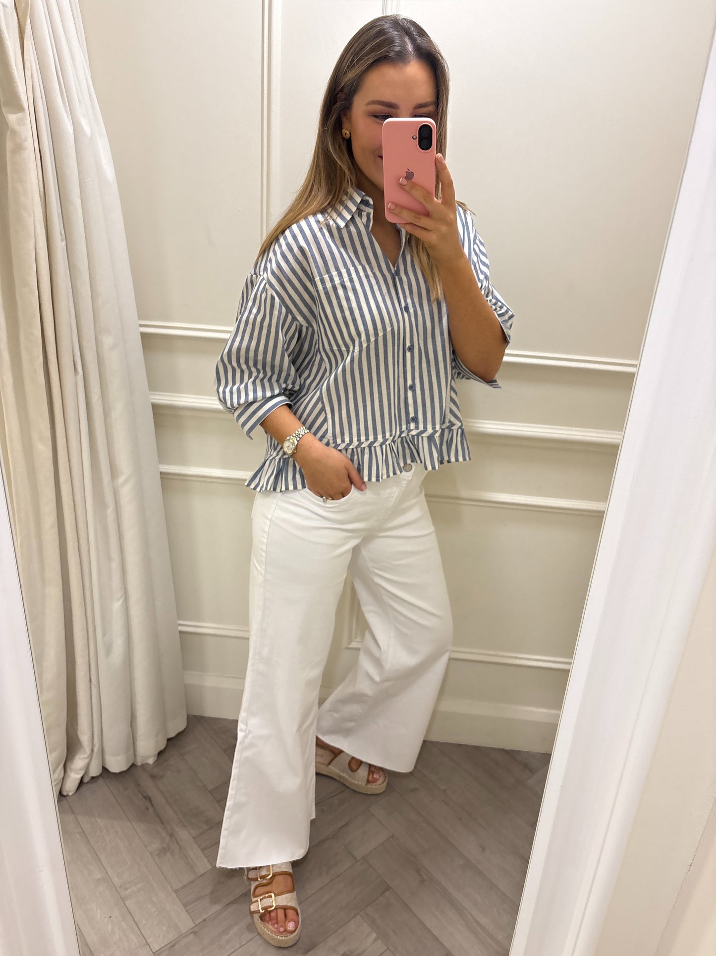 Annalise Top Blue