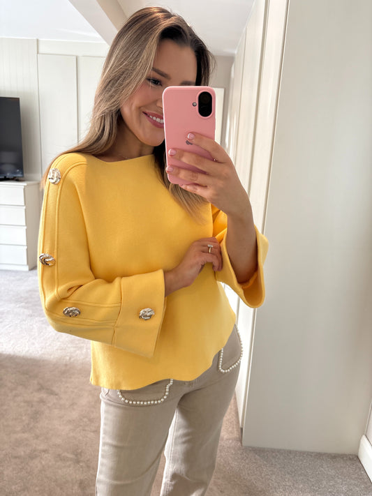 Chloe Knit Yellow