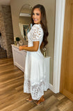 Gemma Dress White