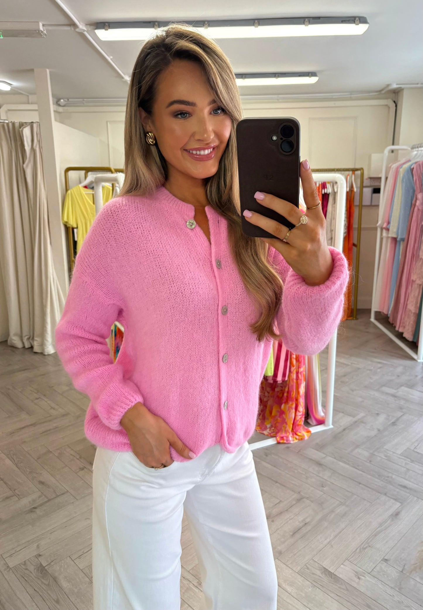Sienna Knit Blush Pink