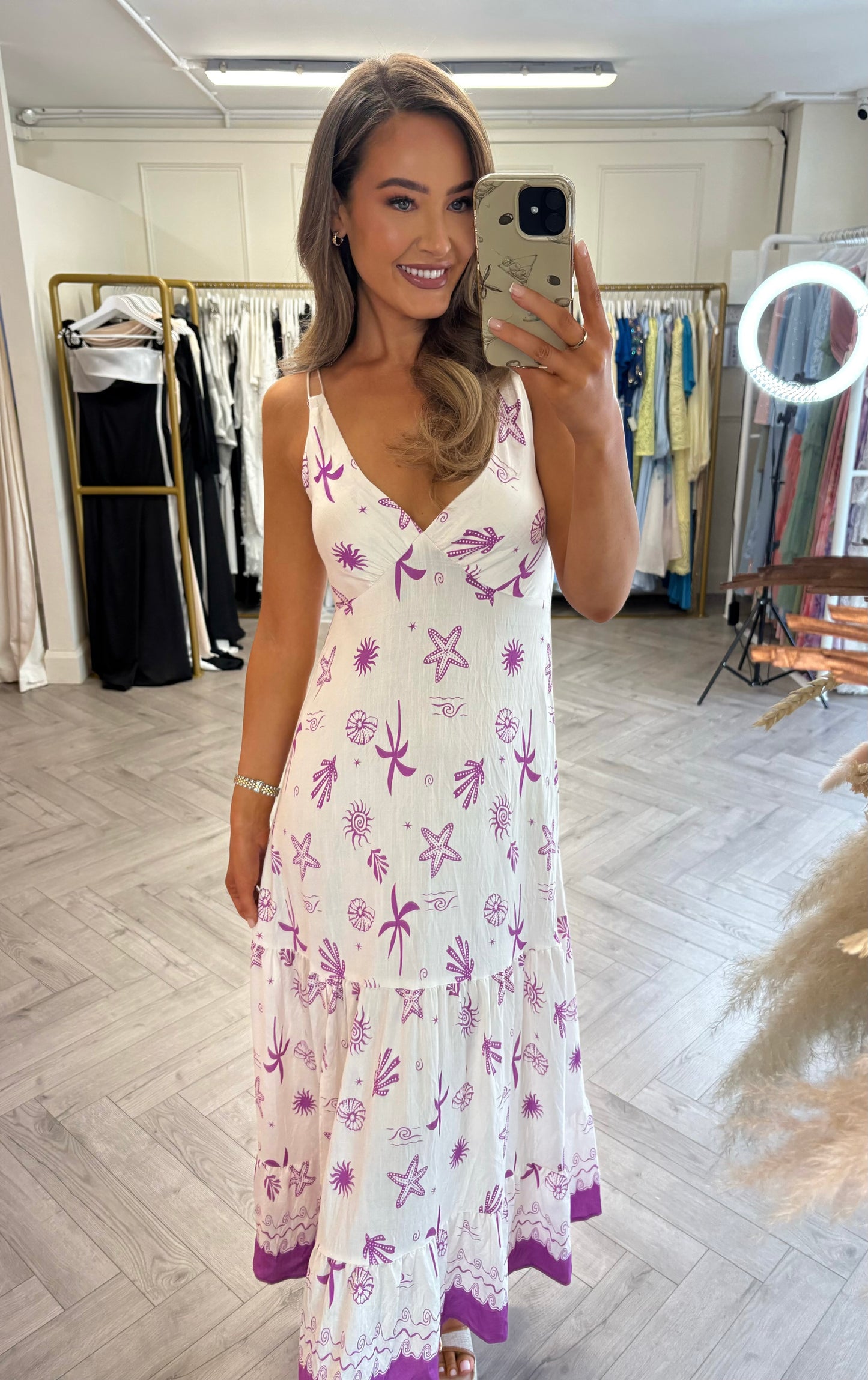 Lilly Dress Purple