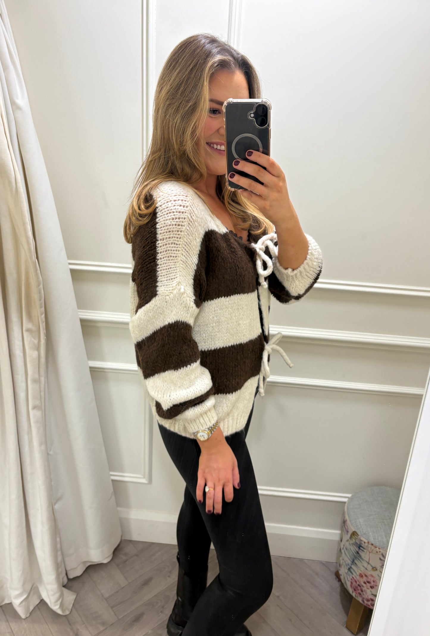 Lily Knit Brown