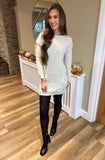 Annabelle Long Knit Beige