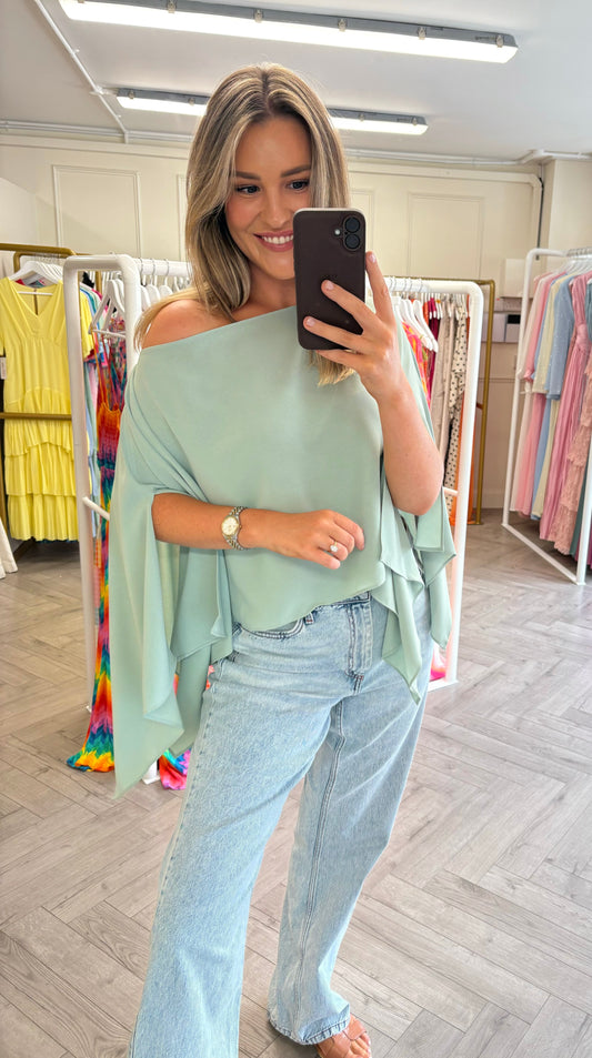 Charleen Top Sage