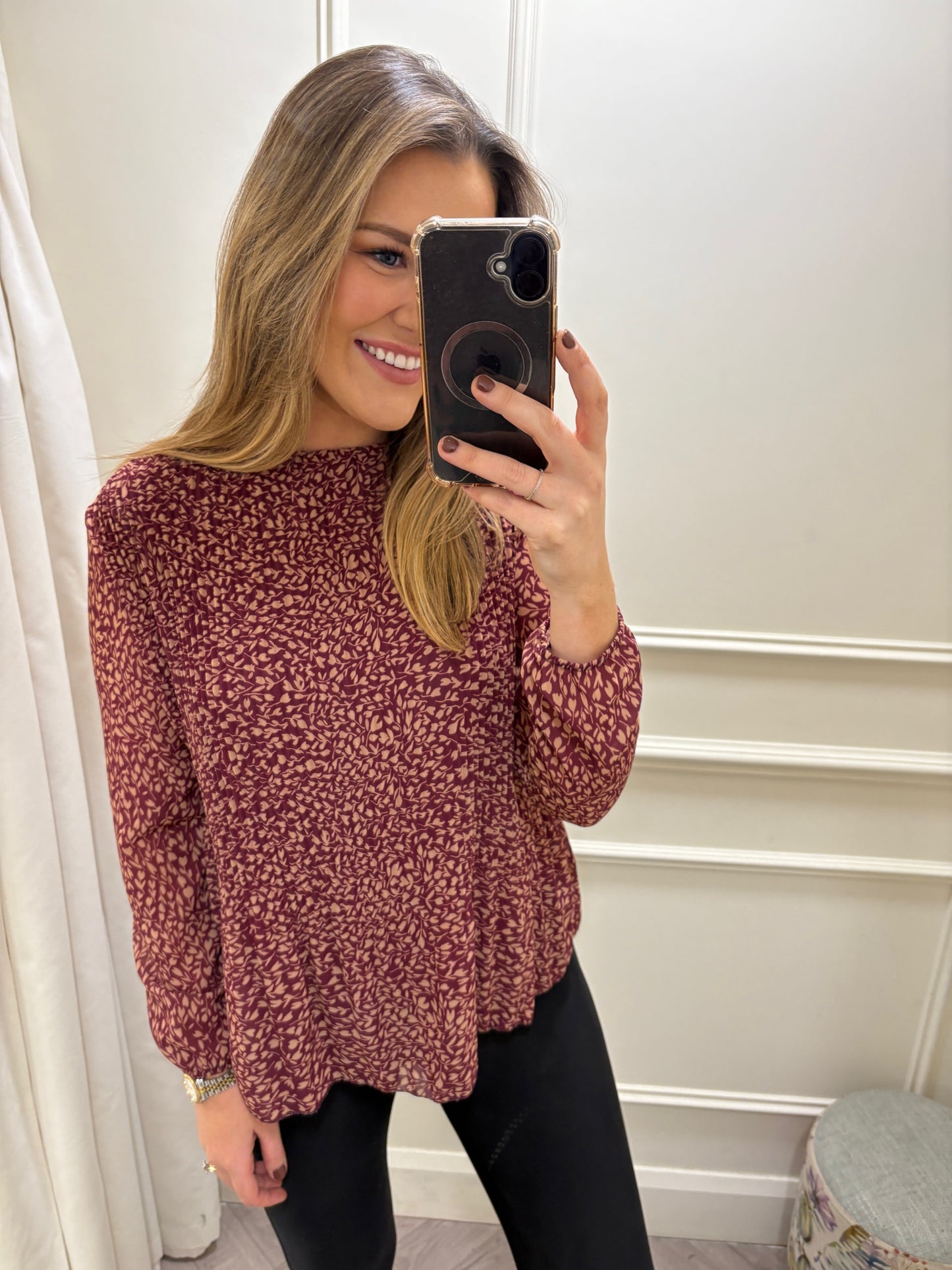 Georgia Blouse Purple