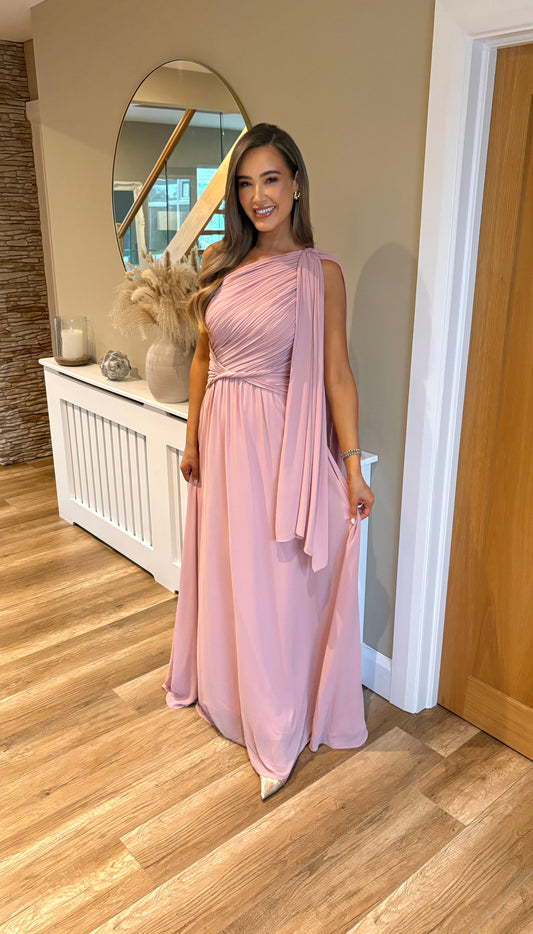 Savannah Dress Blush Pink