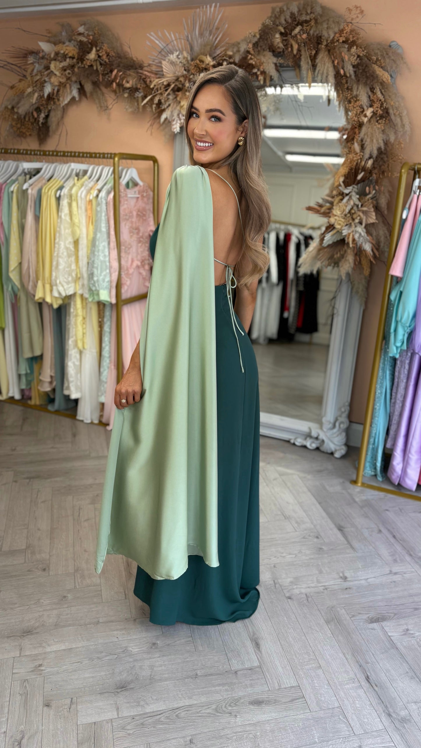 Lucinda Dress Green