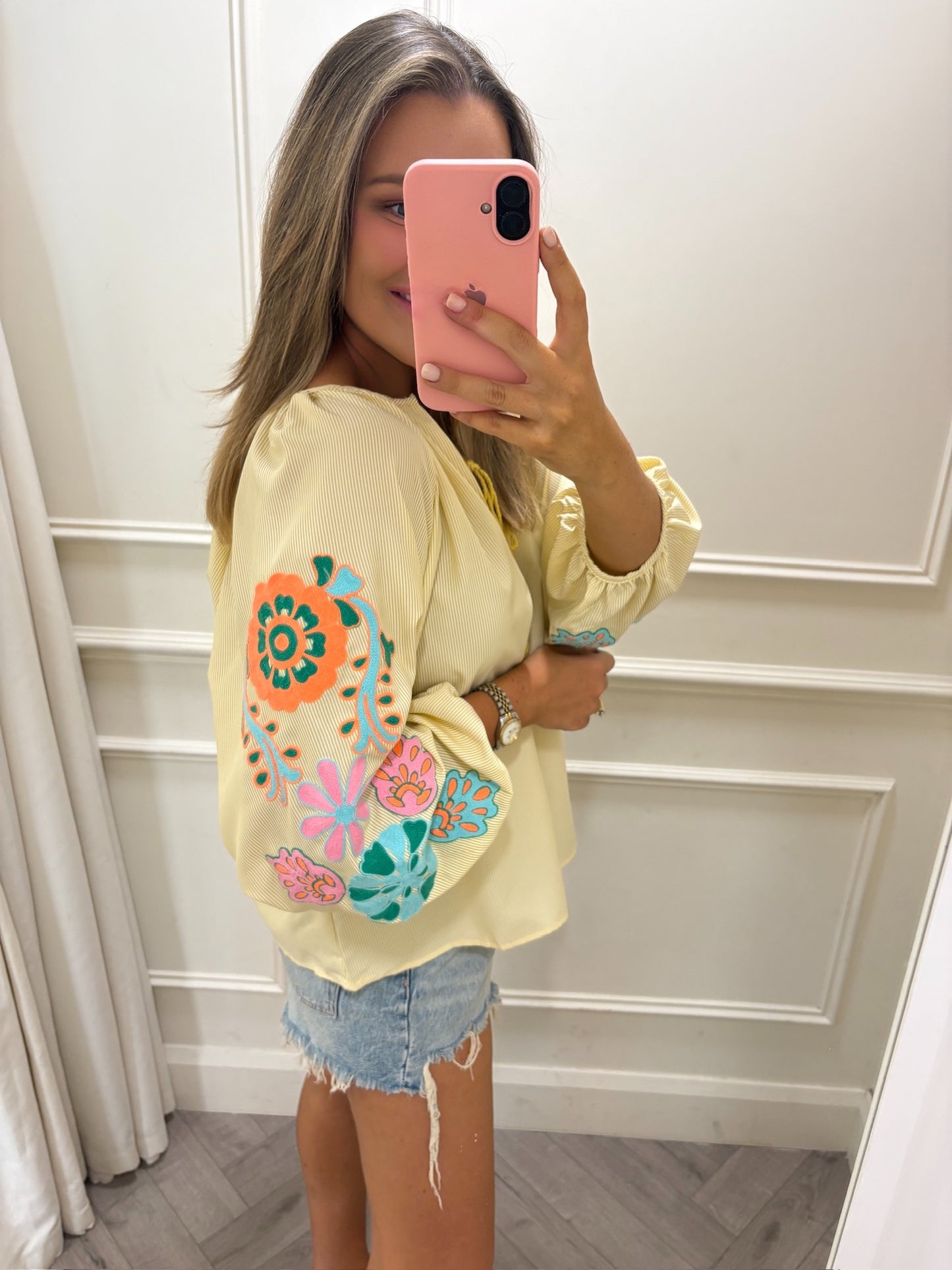 Yasmin Top Yellow
