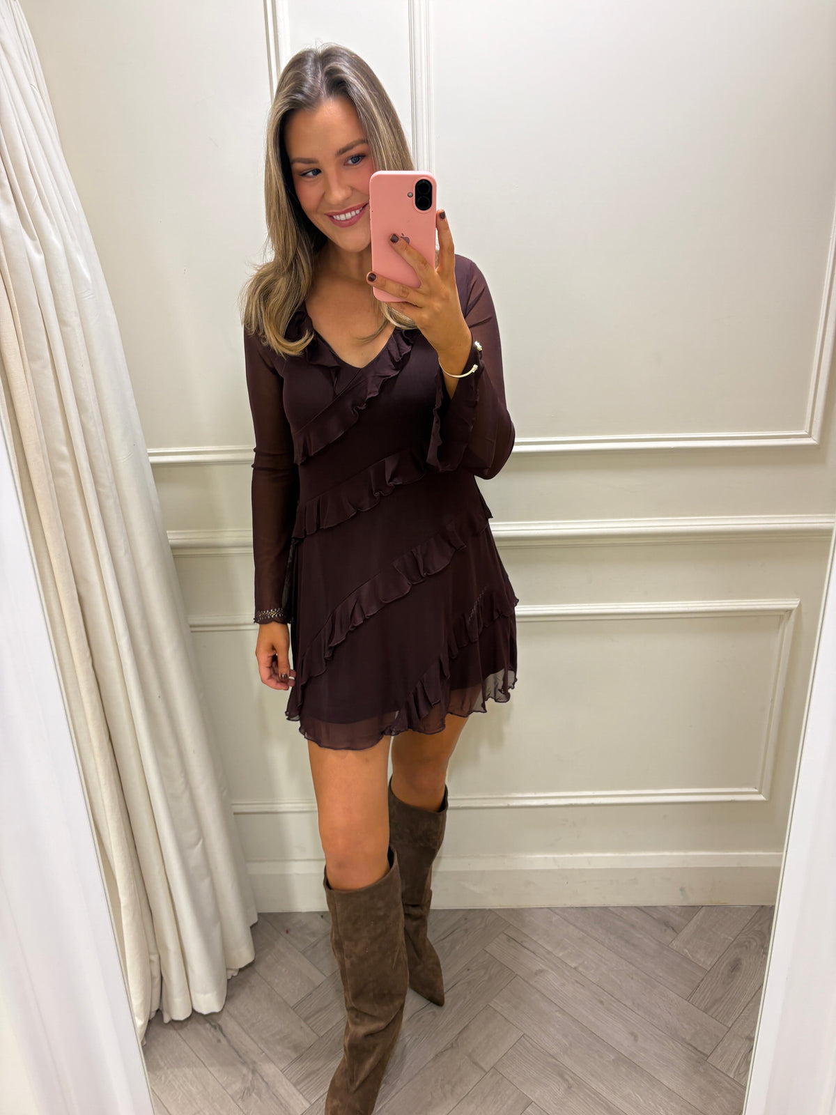 Emerson Dress Brown