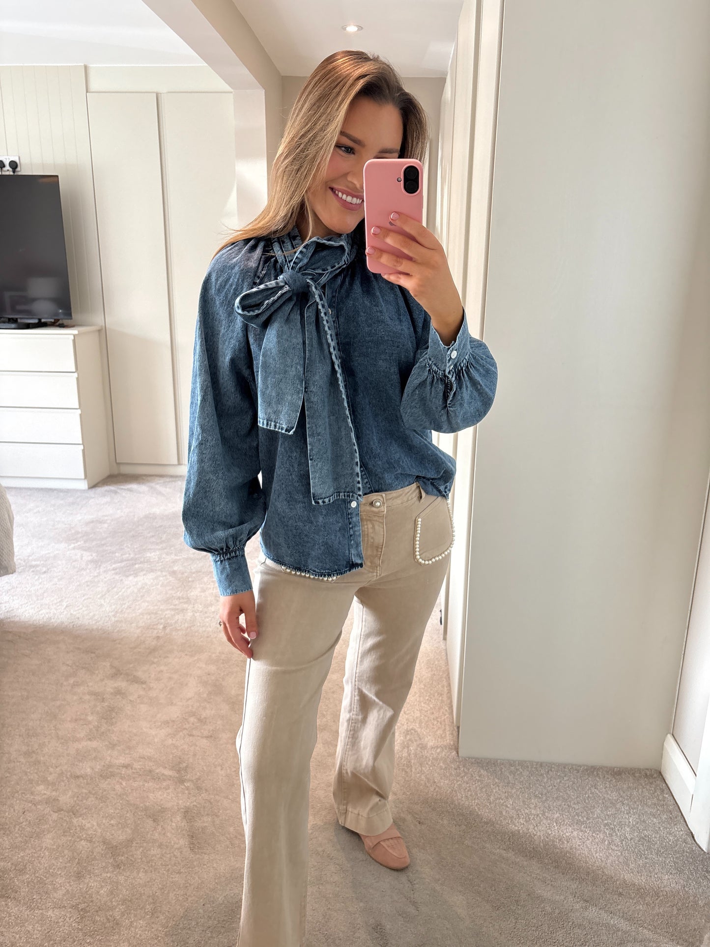 Perla Jeans Beige