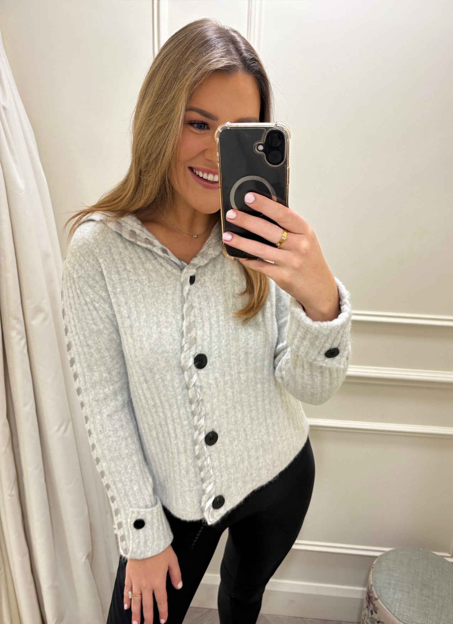 Connie Knit Grey
