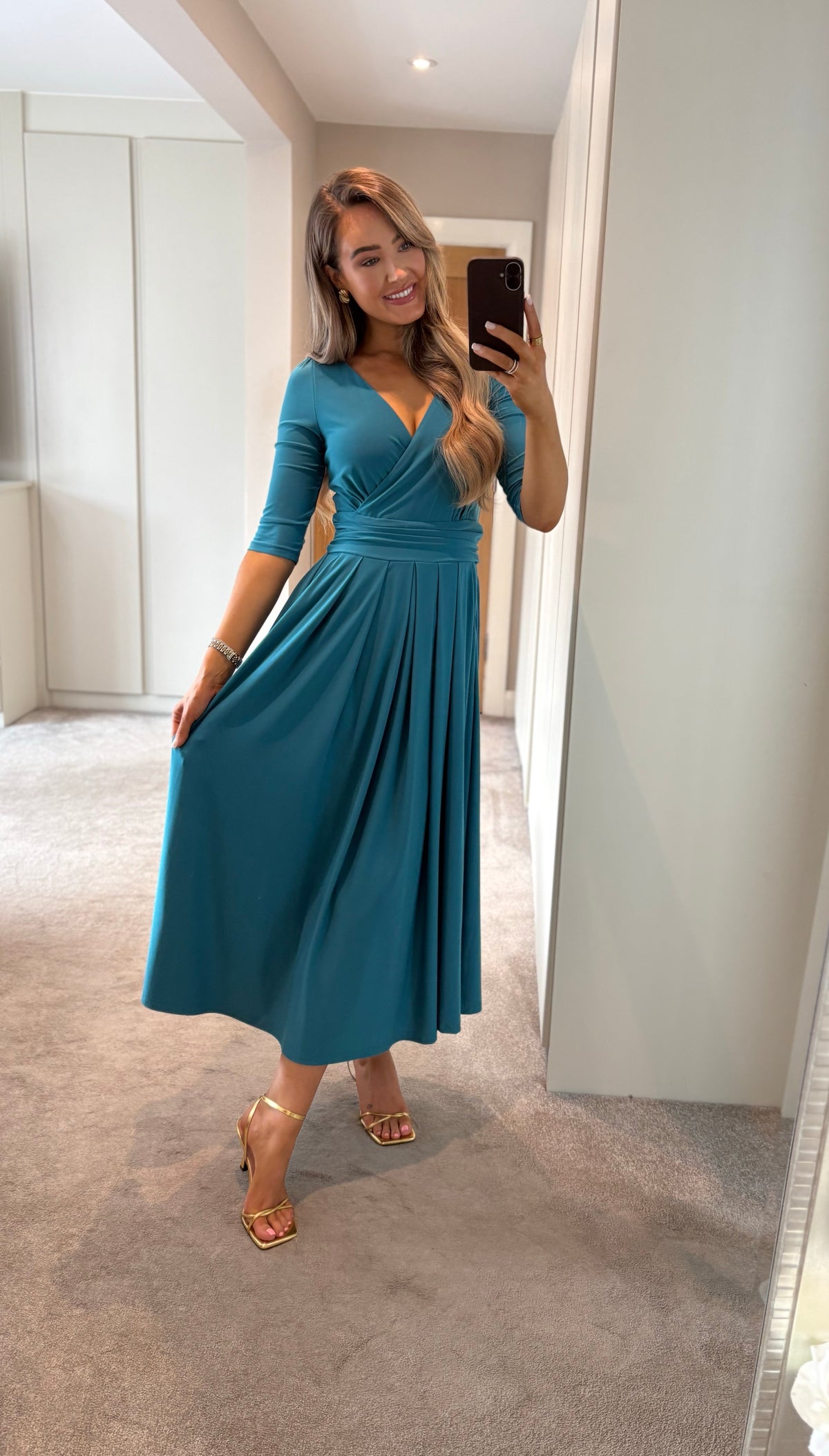 Knox Dress Teal